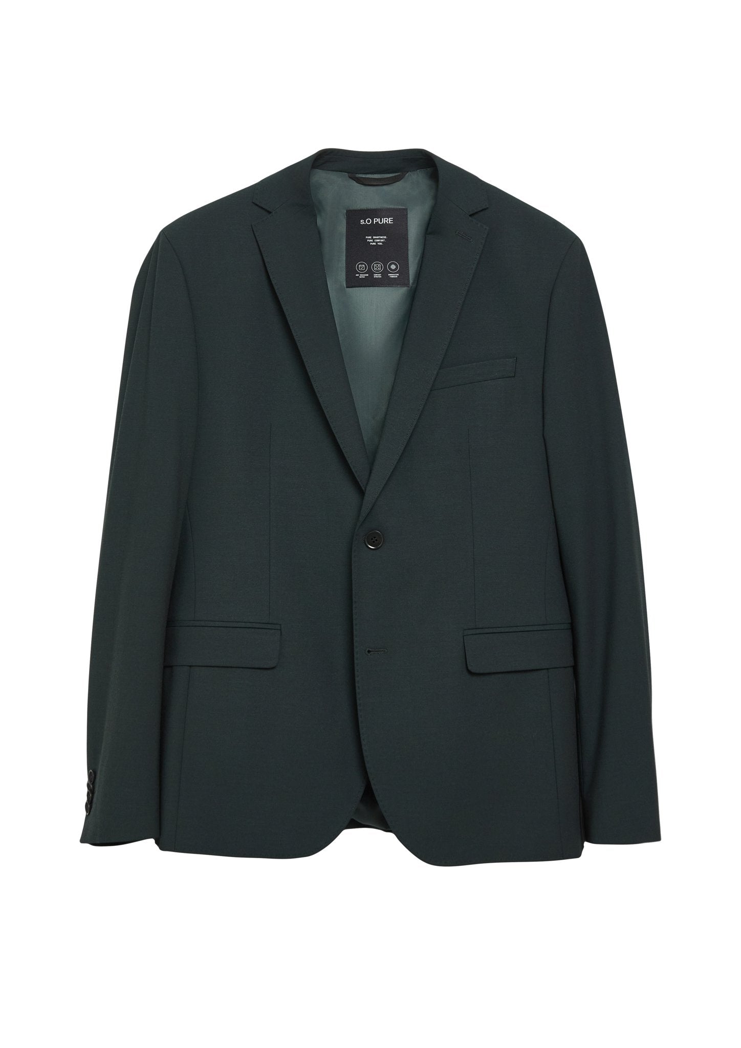 S. Oliver black Herren Sakkos  Blue