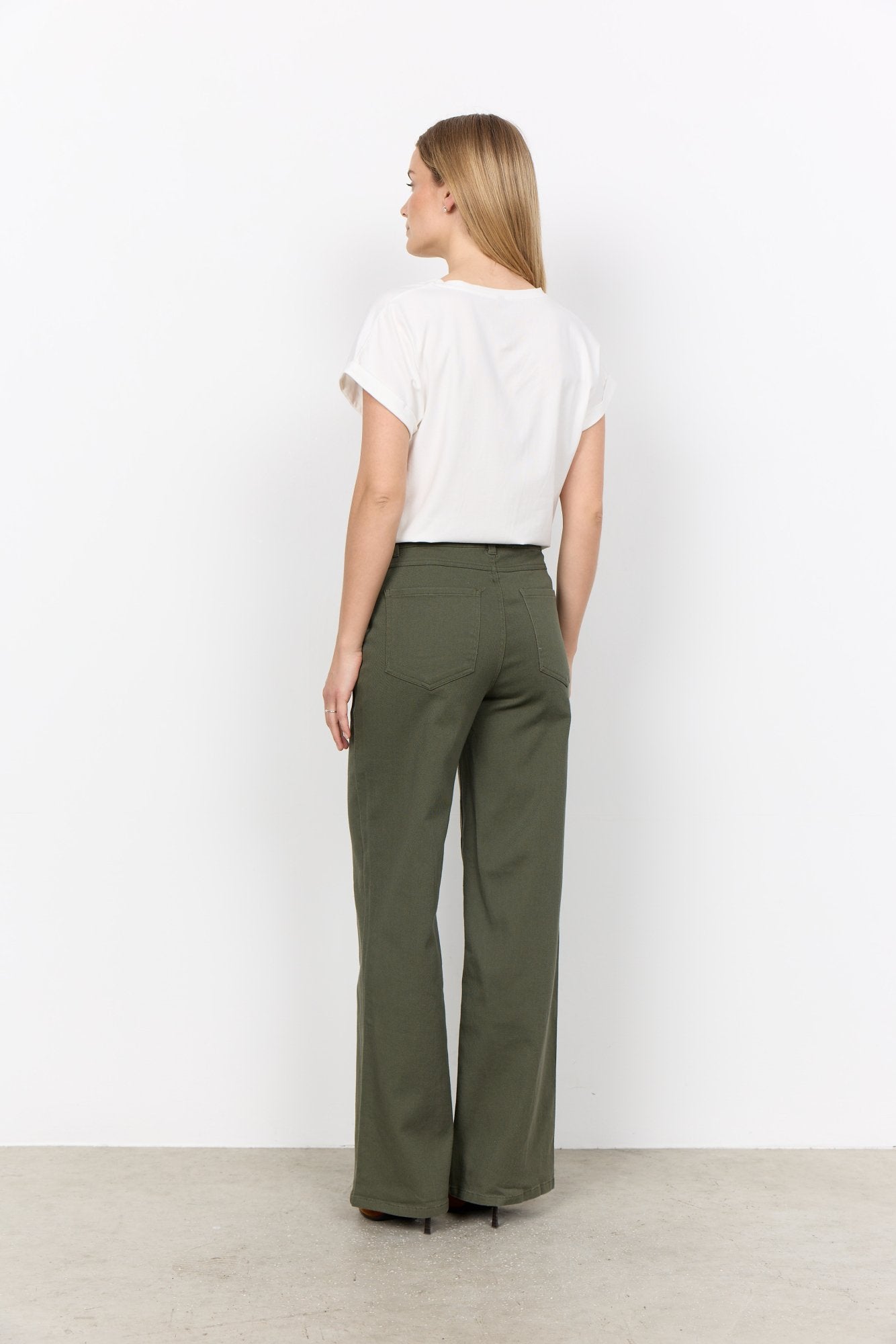 Soya Concept Damen T-Shirts Offwhite