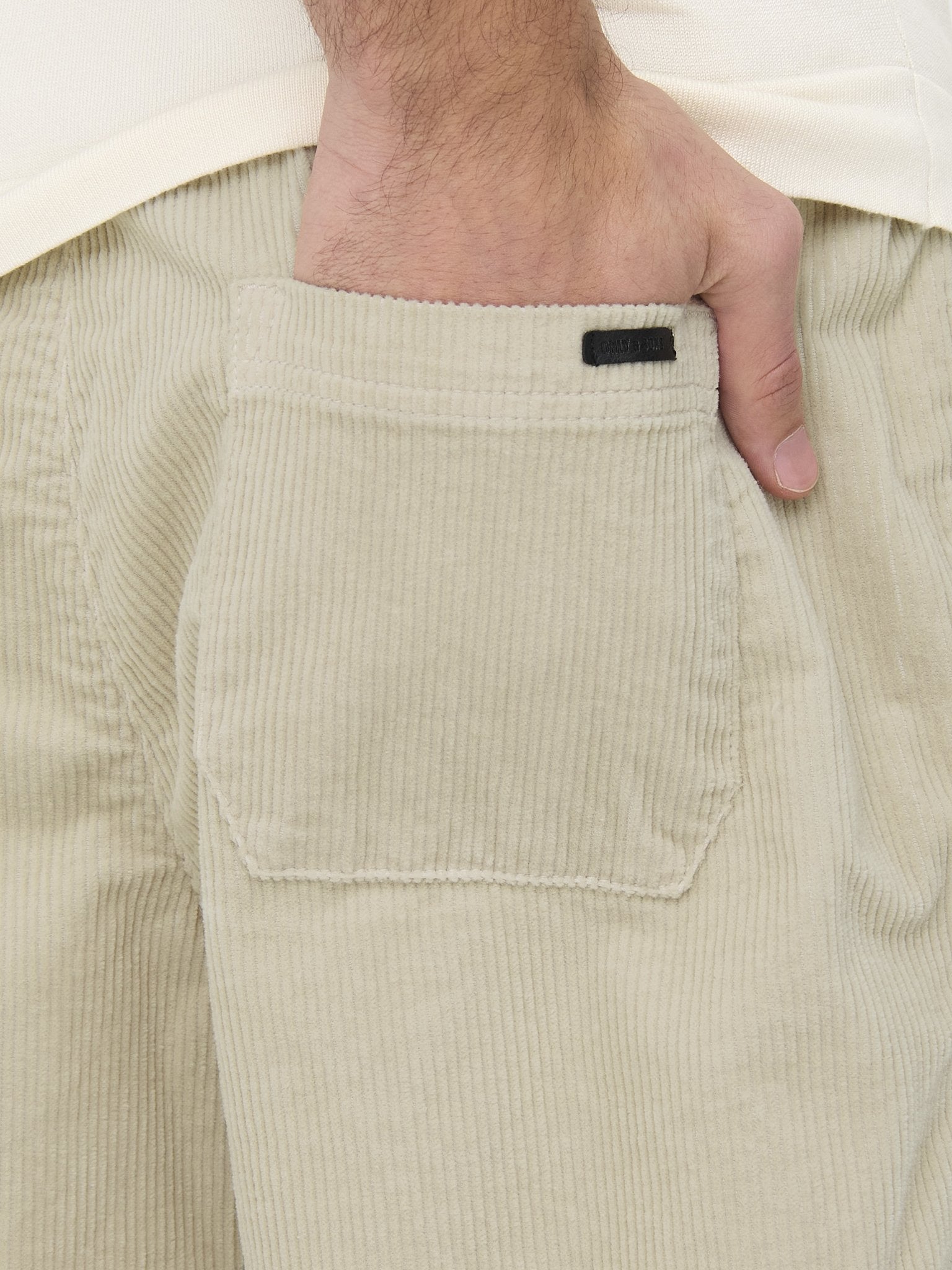 Only & Sons Herren Shorts Silver Lining