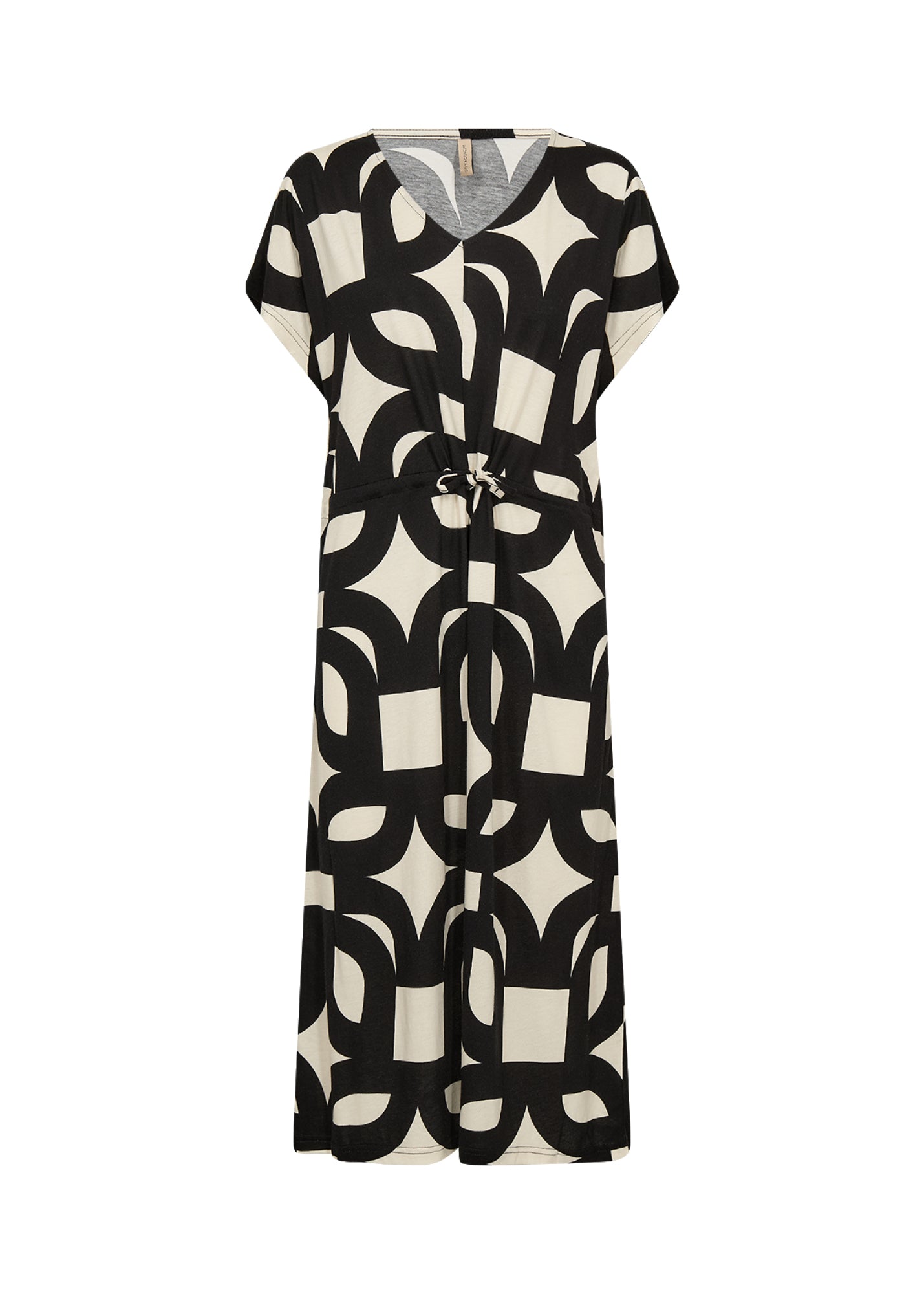 Soya Concept Damen Kleider Black Combi