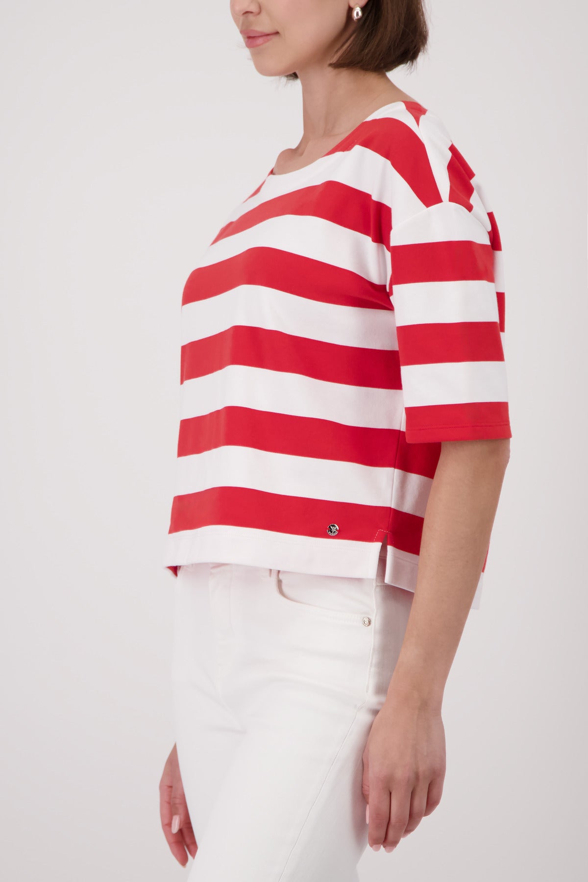 Monari Damen T-Shirts  Coral Red R