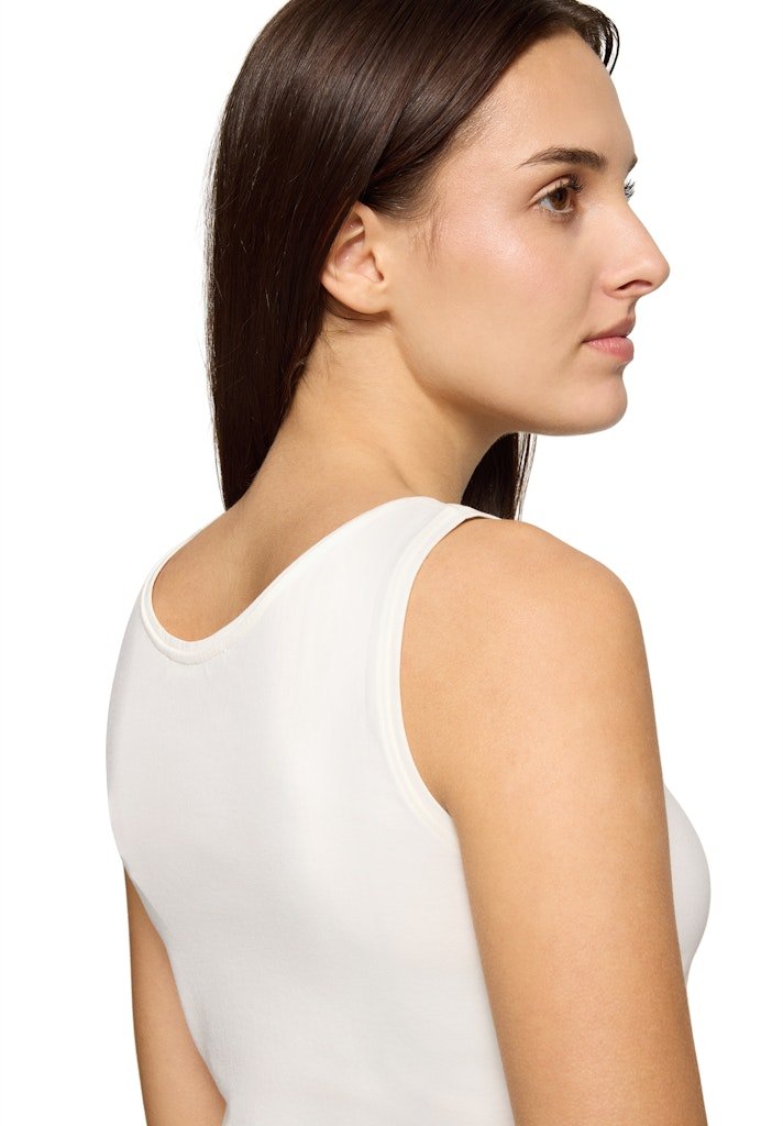 Betty & Co Damen Tops Offwhite