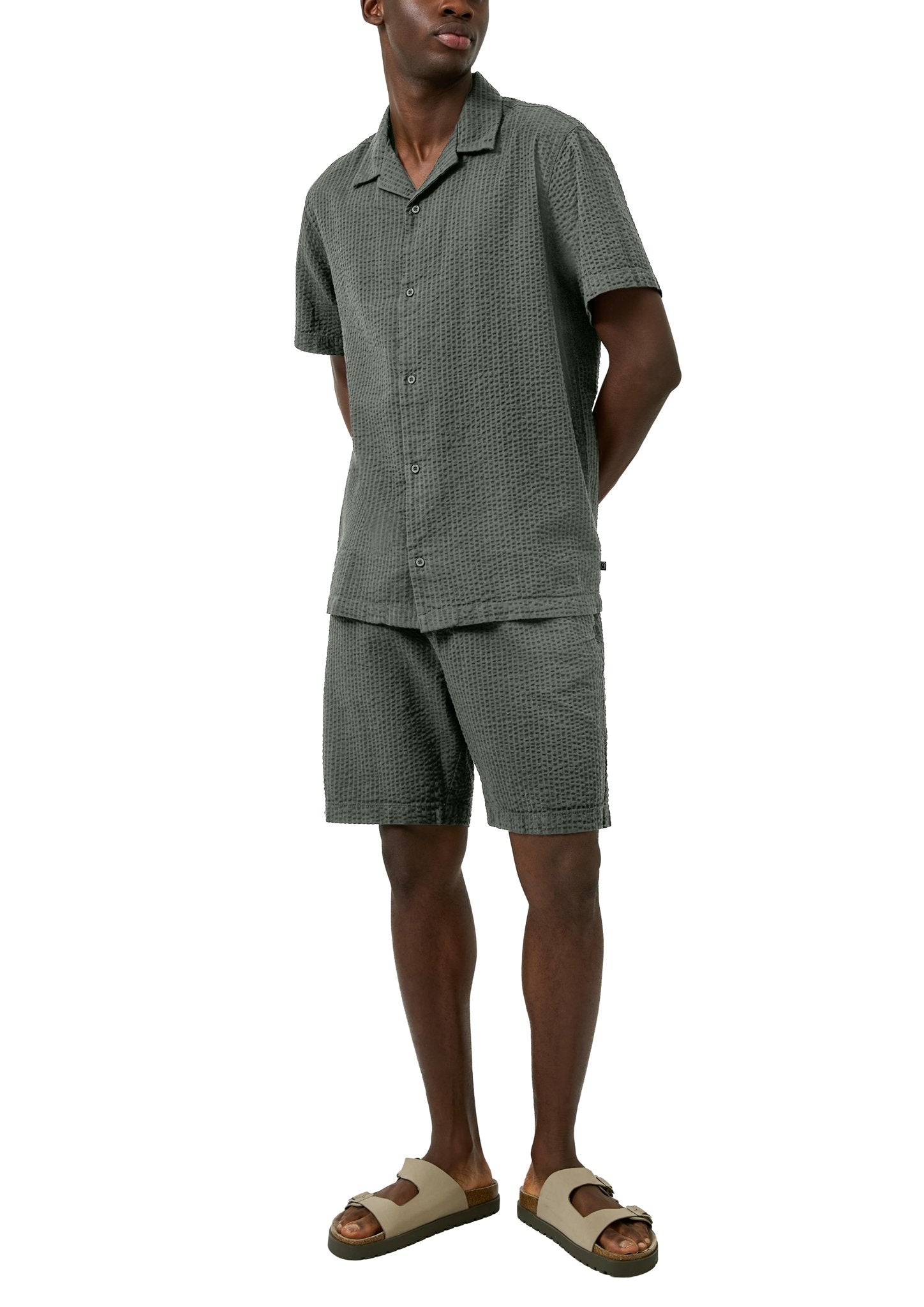 QS by S.Oliver Herren Shorts Grey/Black