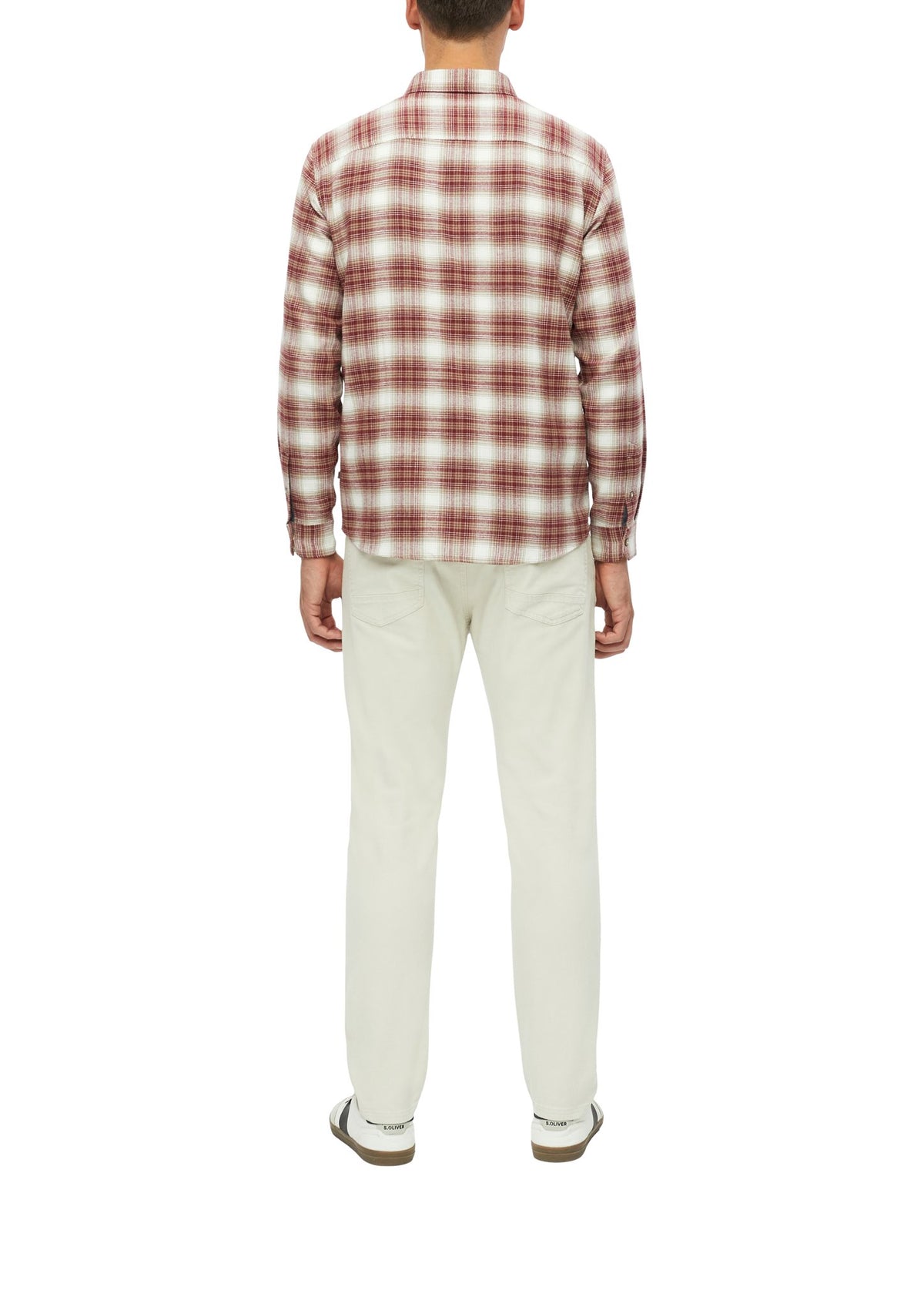 S. Oliver red Herren Hemden lang N Red