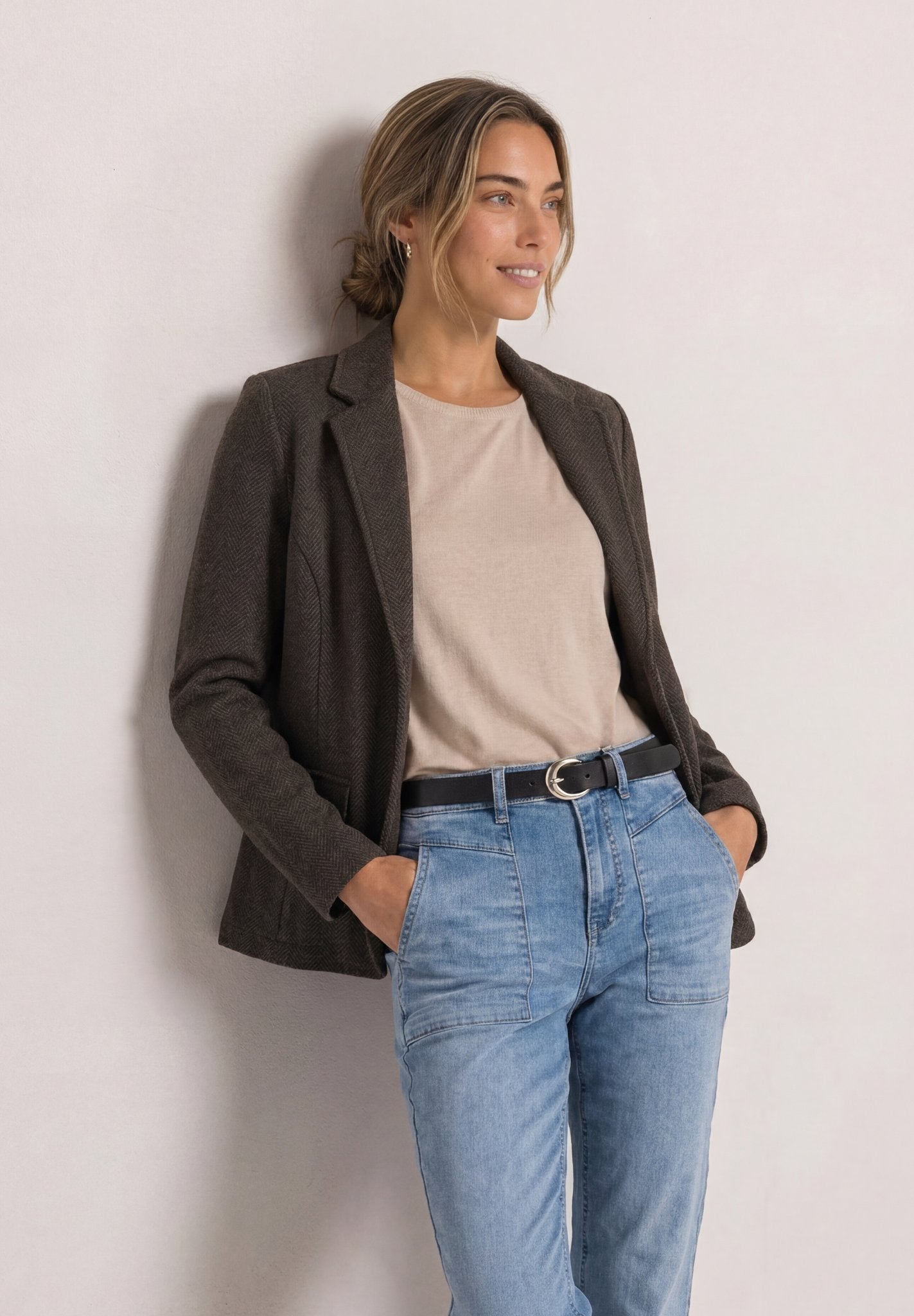 Street One Damen Blazer  Black Cof