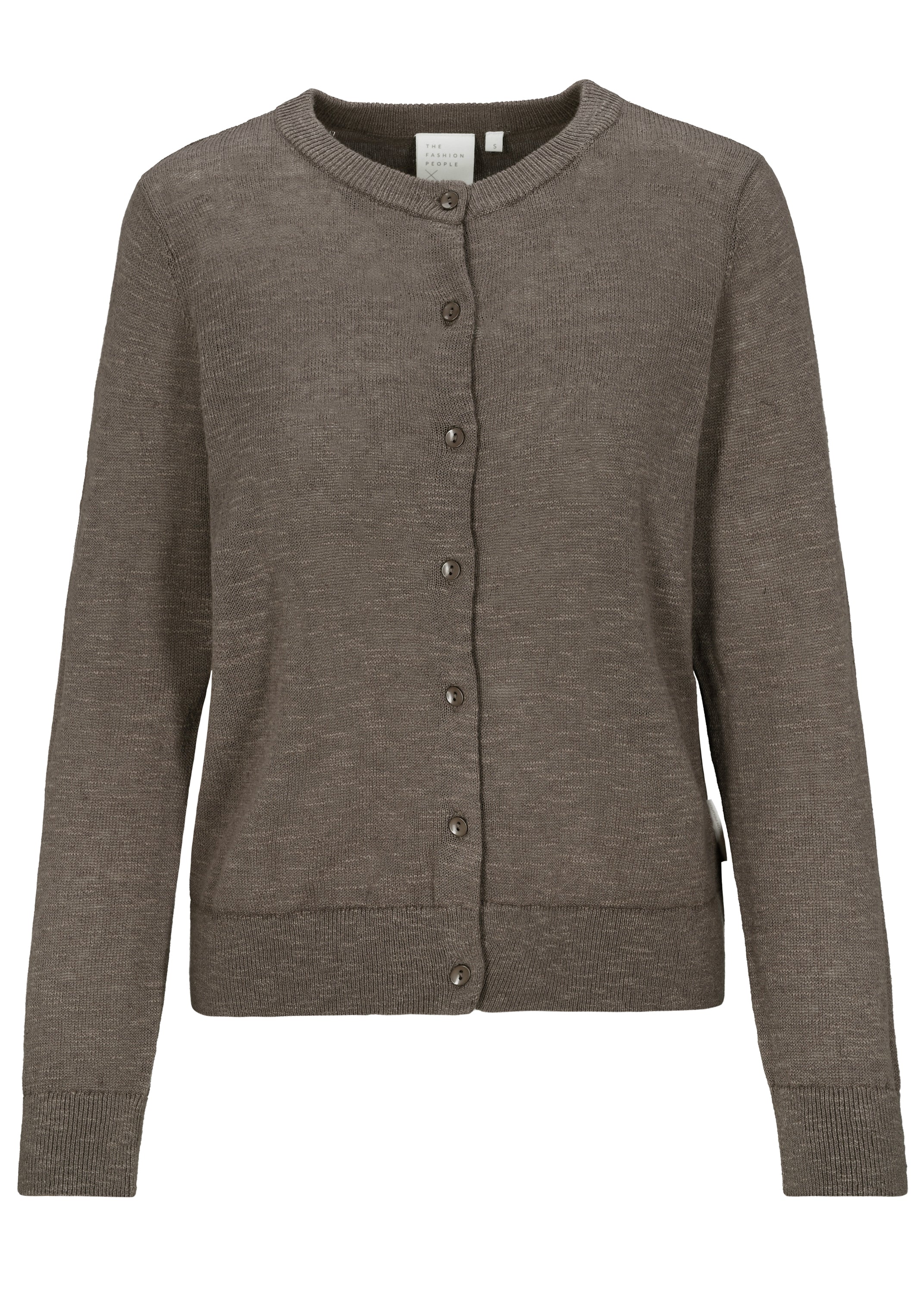 Fashion People Damen Strickjacken Dark Mocha