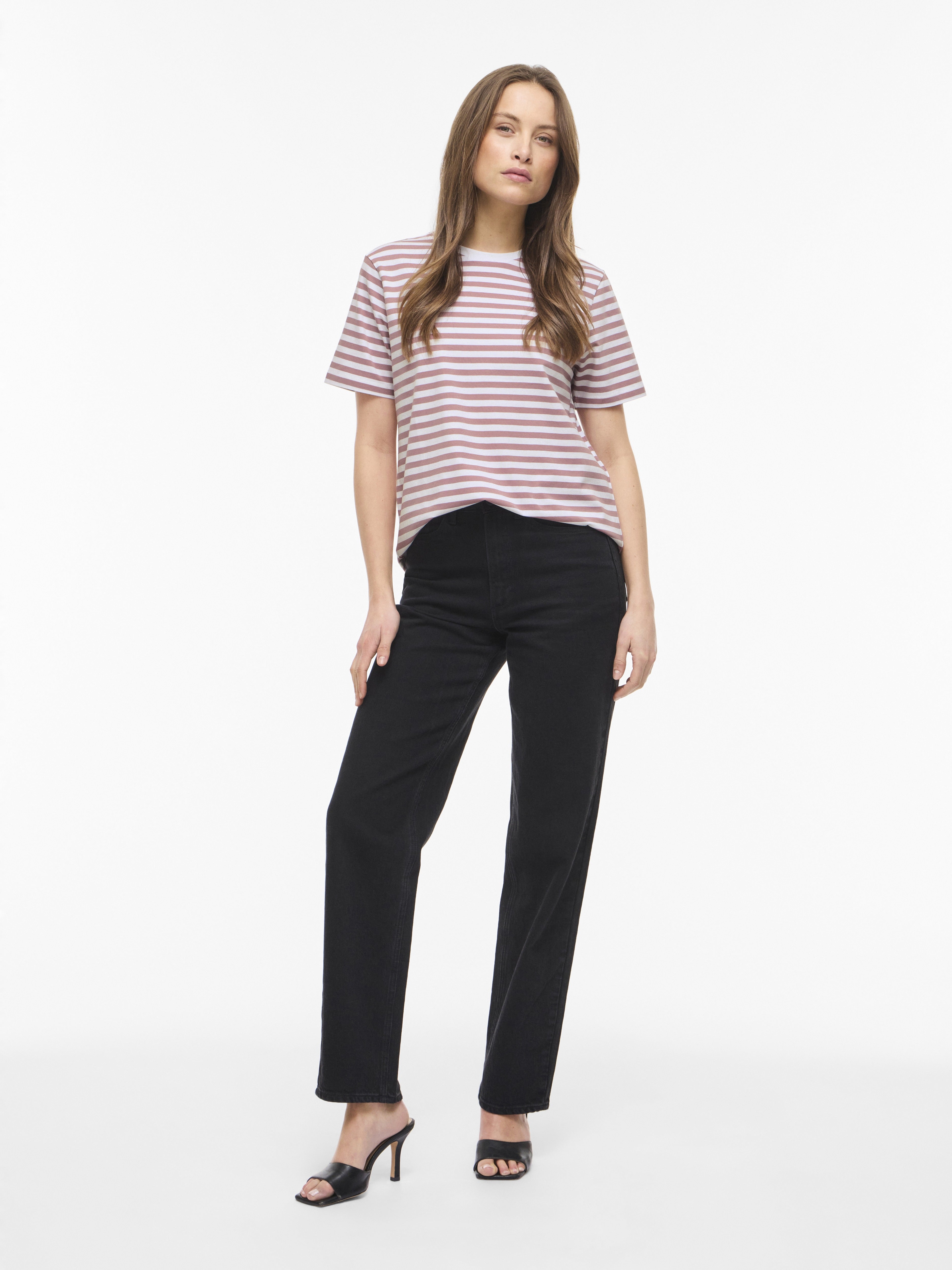 Vila Damen T-Shirts Nostalgia Rose/