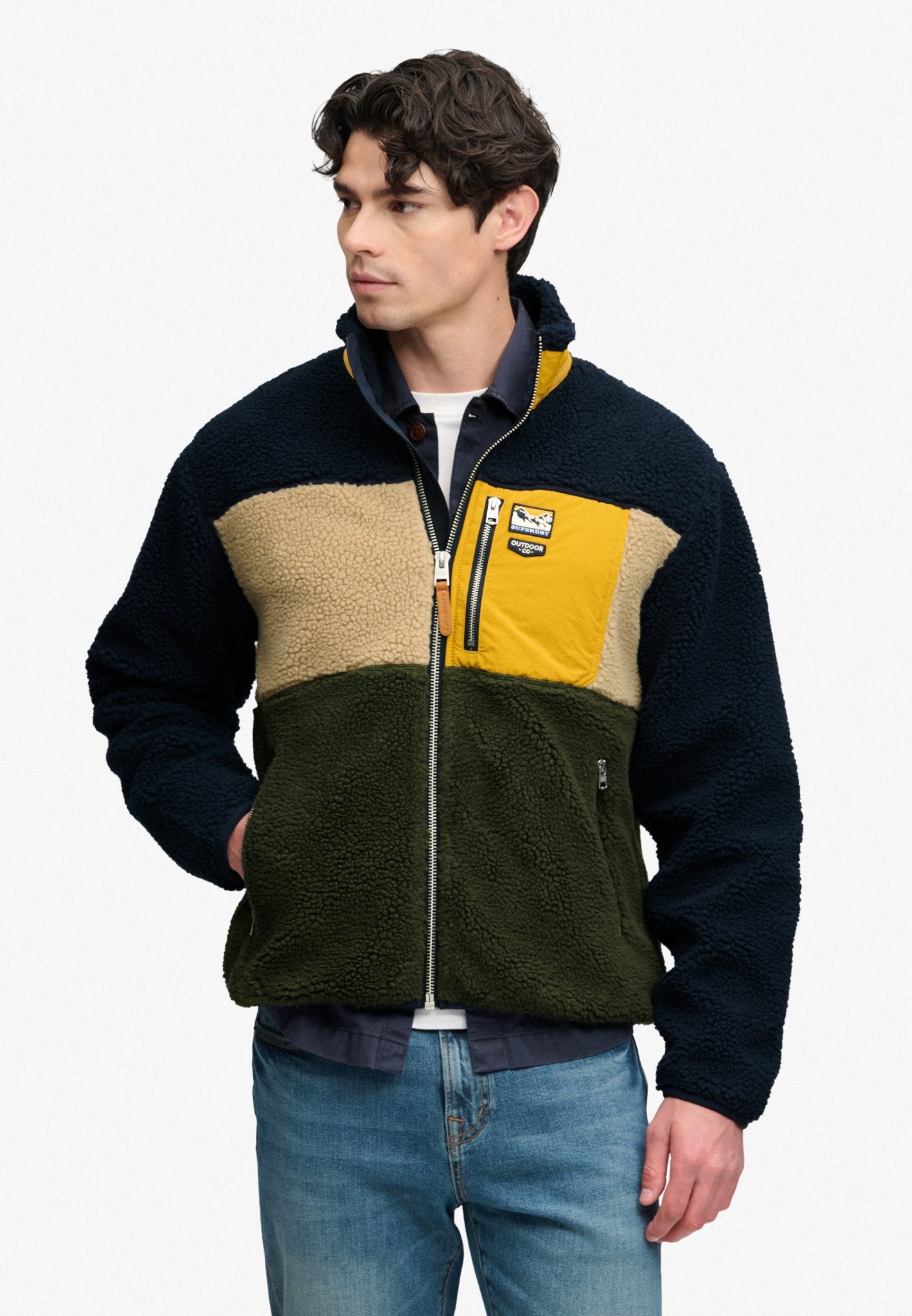 Superdry Men Herren Sweatjacken Gdz Eclipse Nav