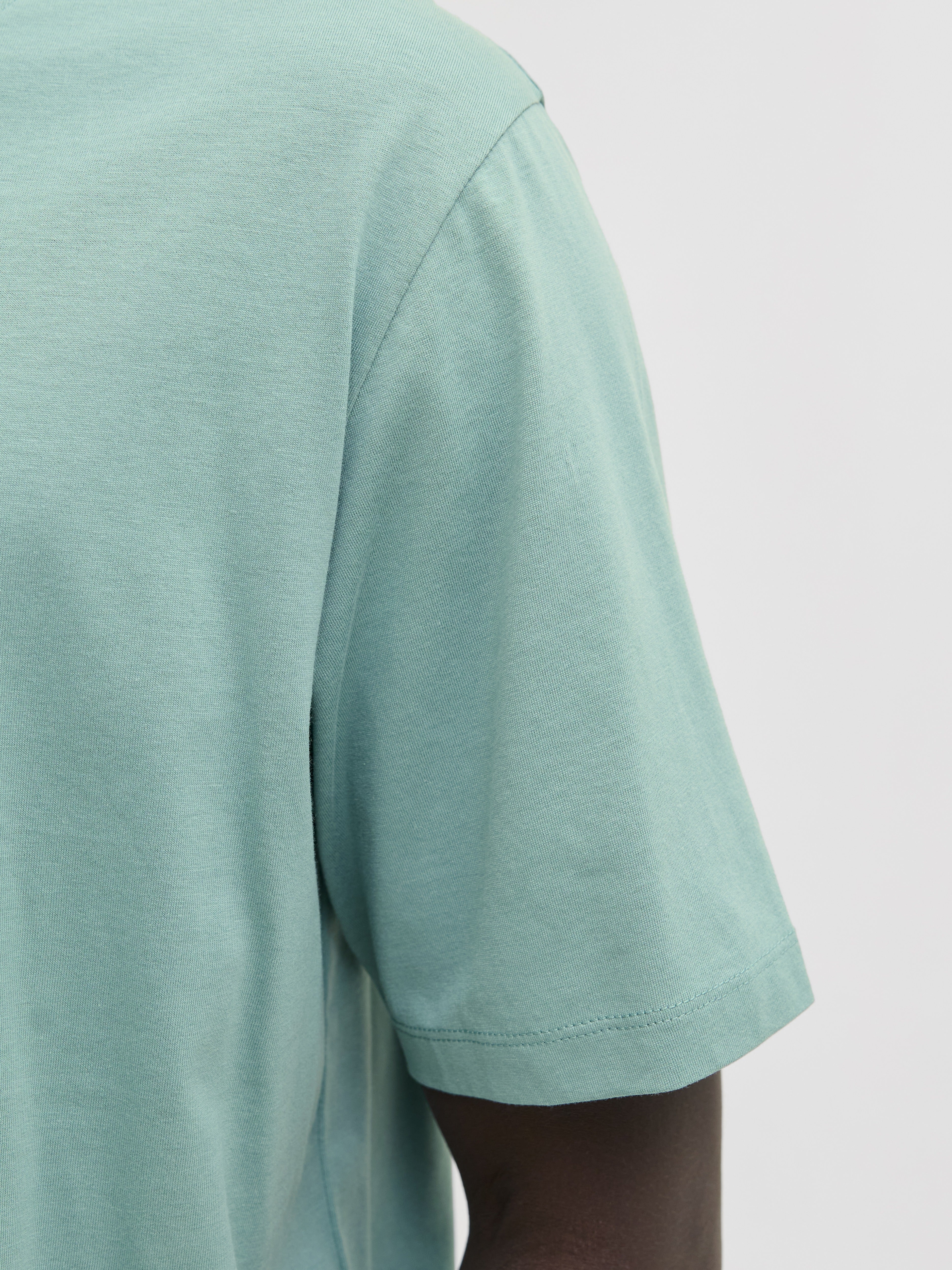 Jack & Jones Herren T-Shirts kurz Mineral Blue