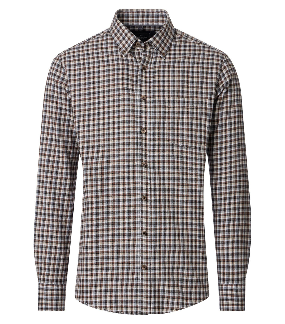 Casa Moda Herren Hemden  Braun
