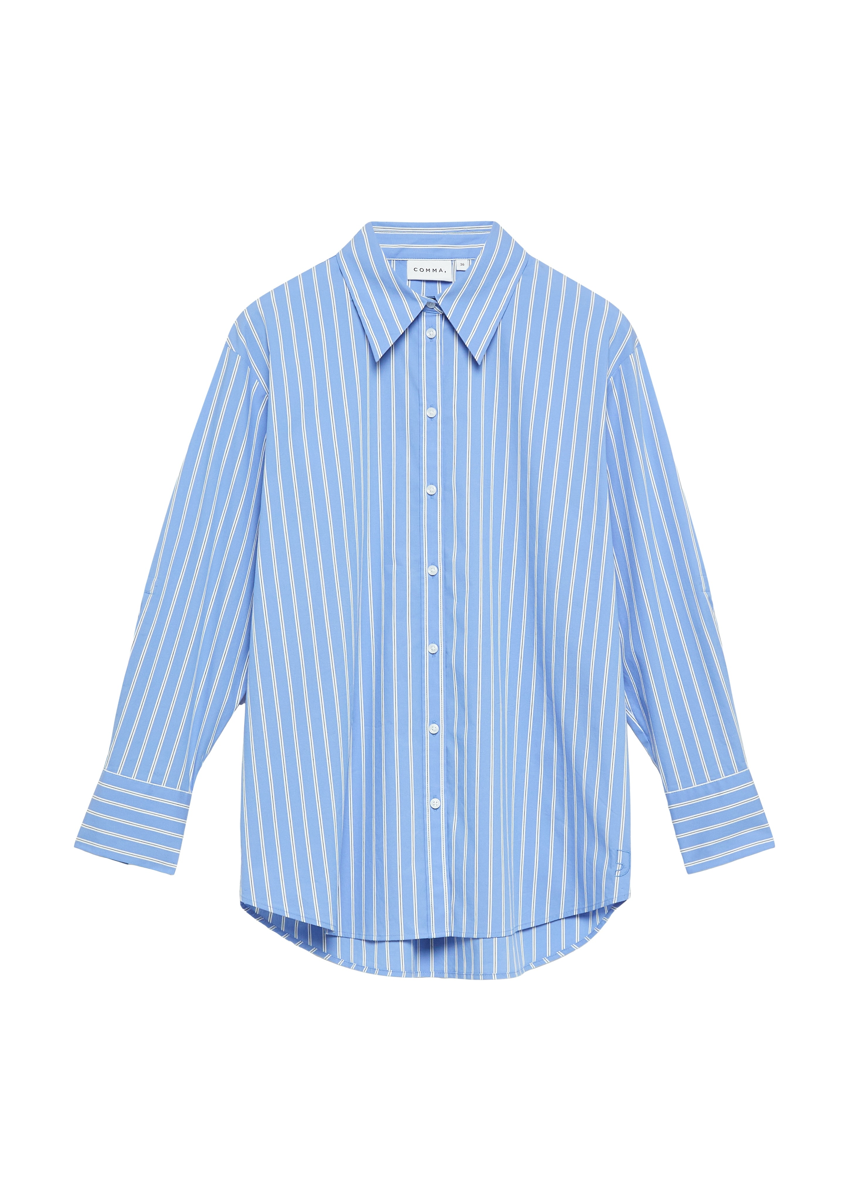 Comma Damen Blusen Blue