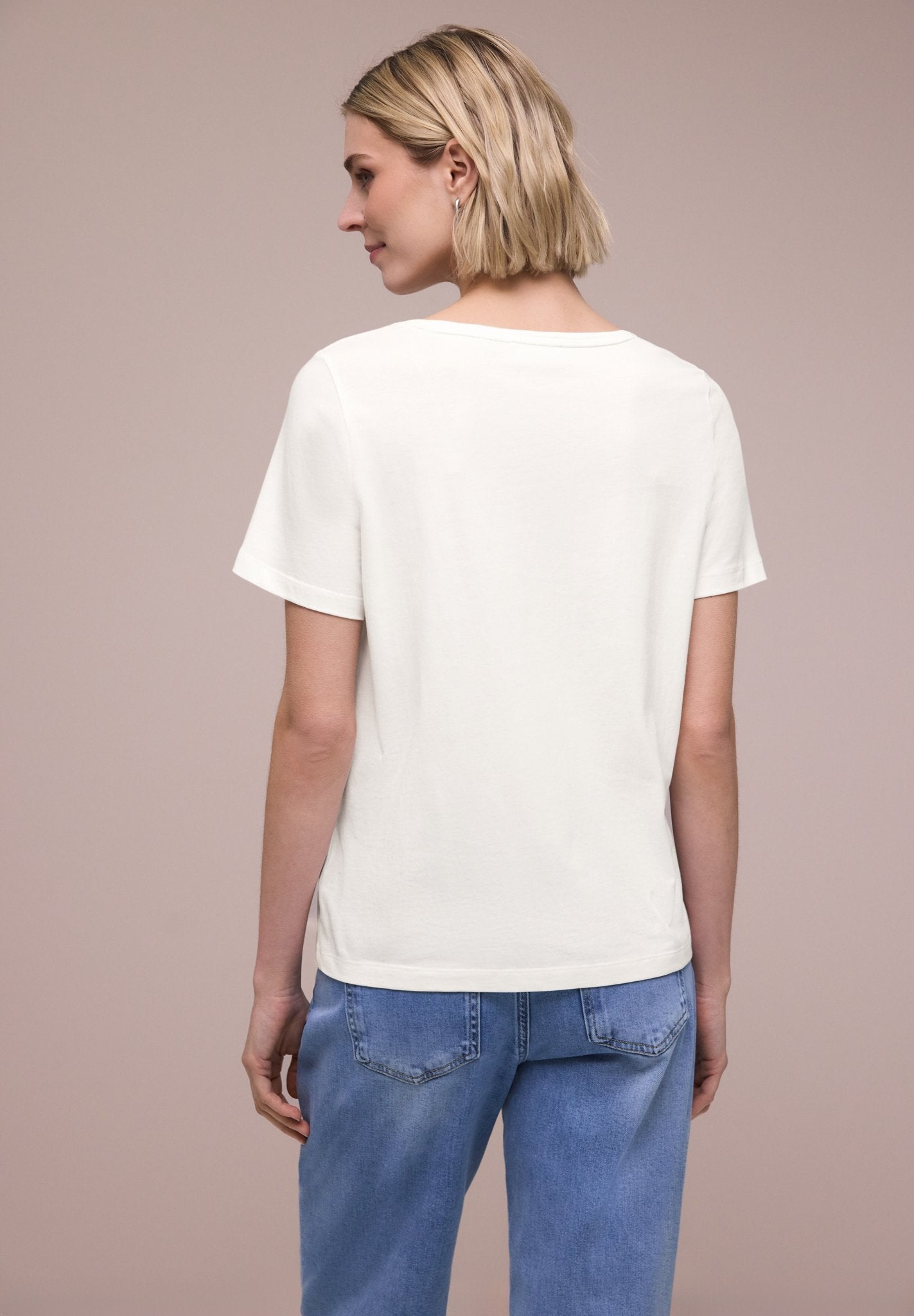 Street One Damen T-Shirts Off White