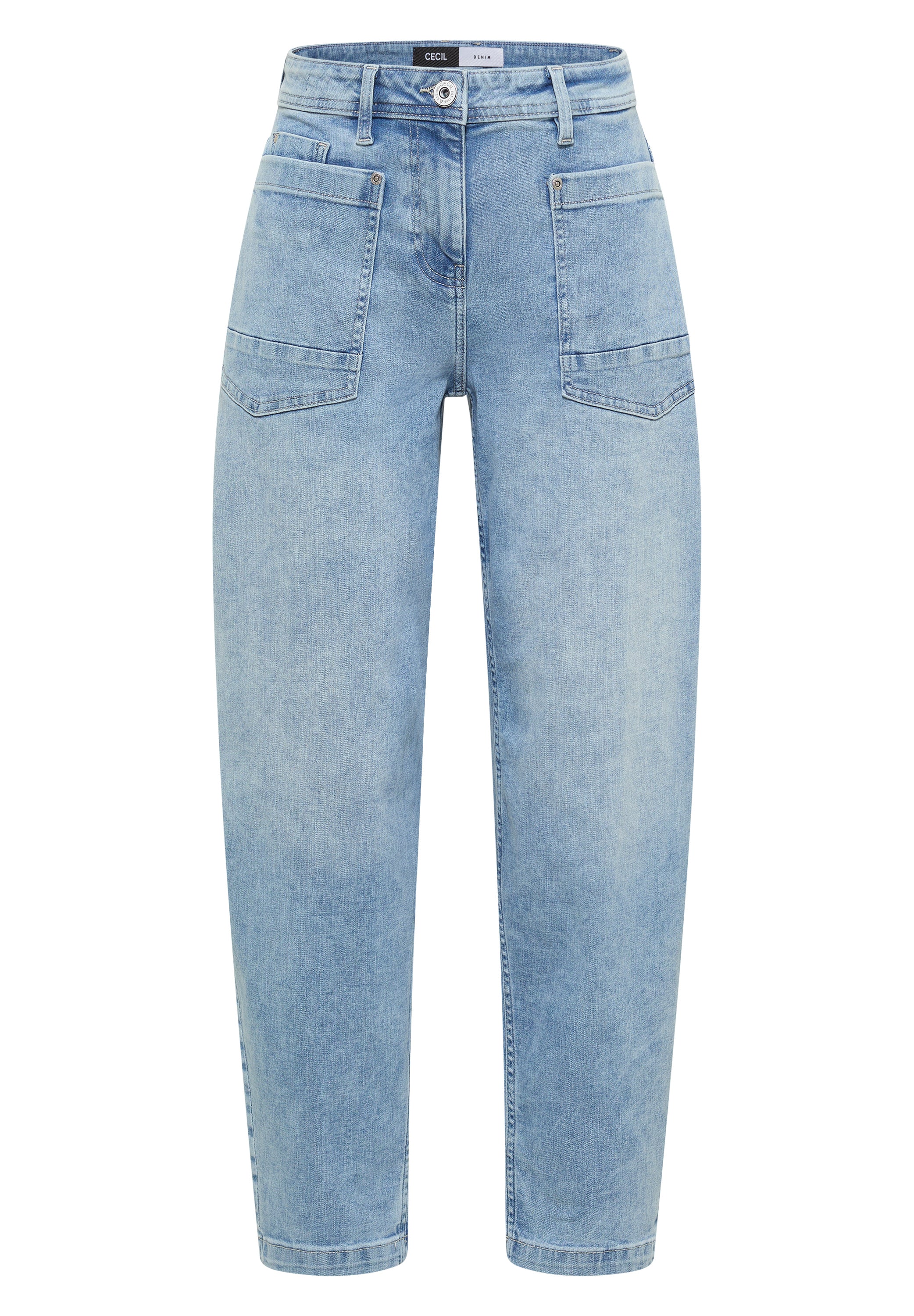 Cecil Damen Hosen  Light Blu