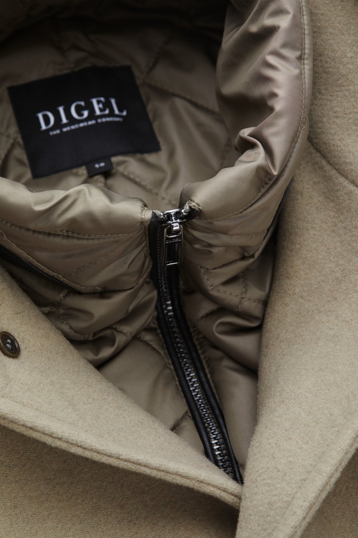 Digel Herren Mantel  Beige