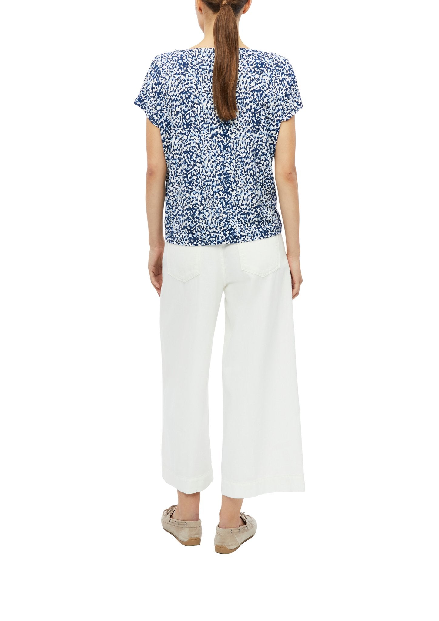 S. Oliver red Damen T-Shirts A Blue