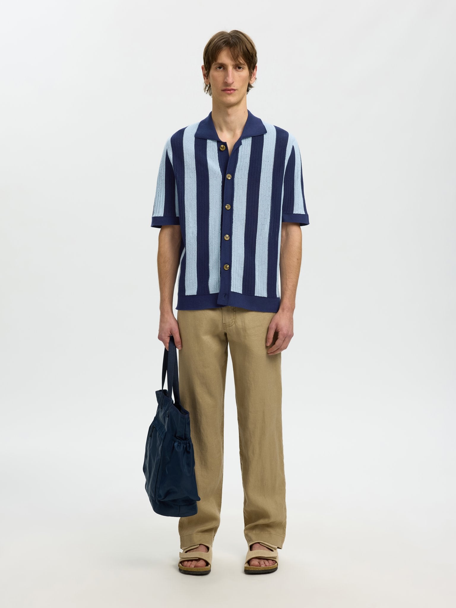Selected homme Herren Strickjacken  Ocean