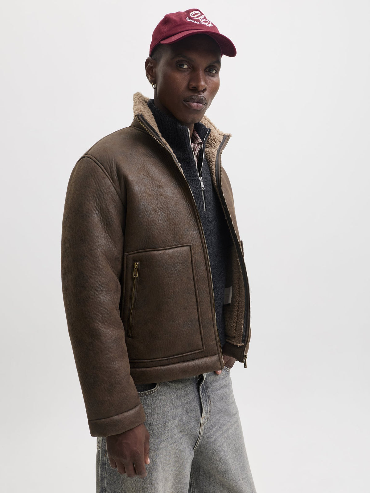 Jack & Jones Herren Jacken Chocolate Brown