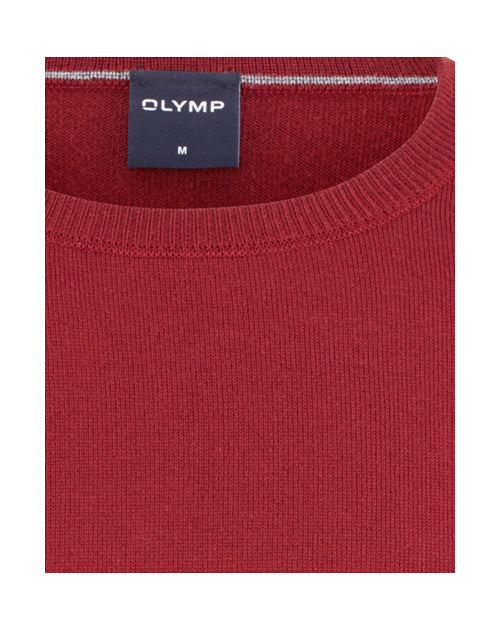 Olymp Herren Pullover Bordeaux