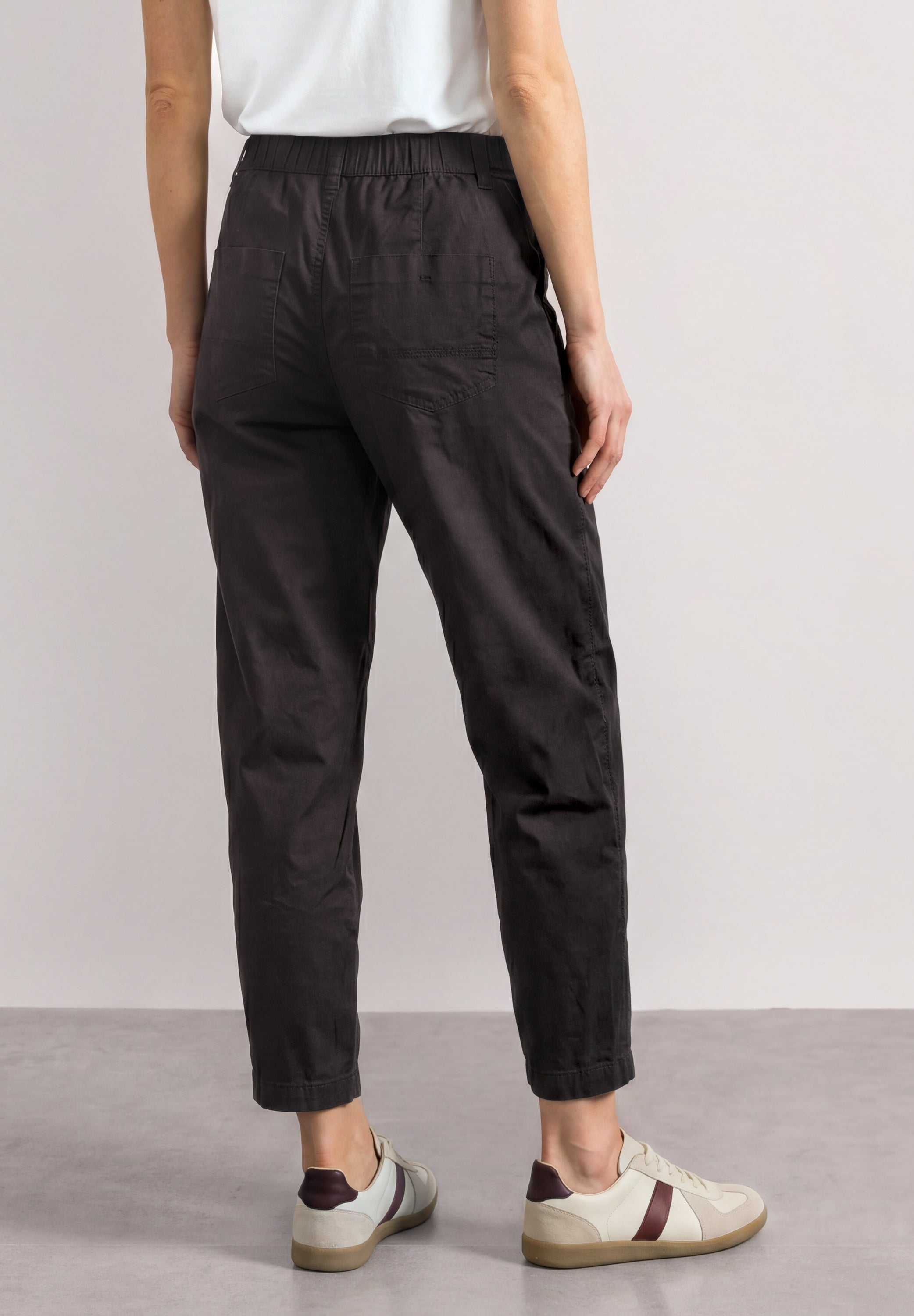 Street One Damen Hosen  Black Cof