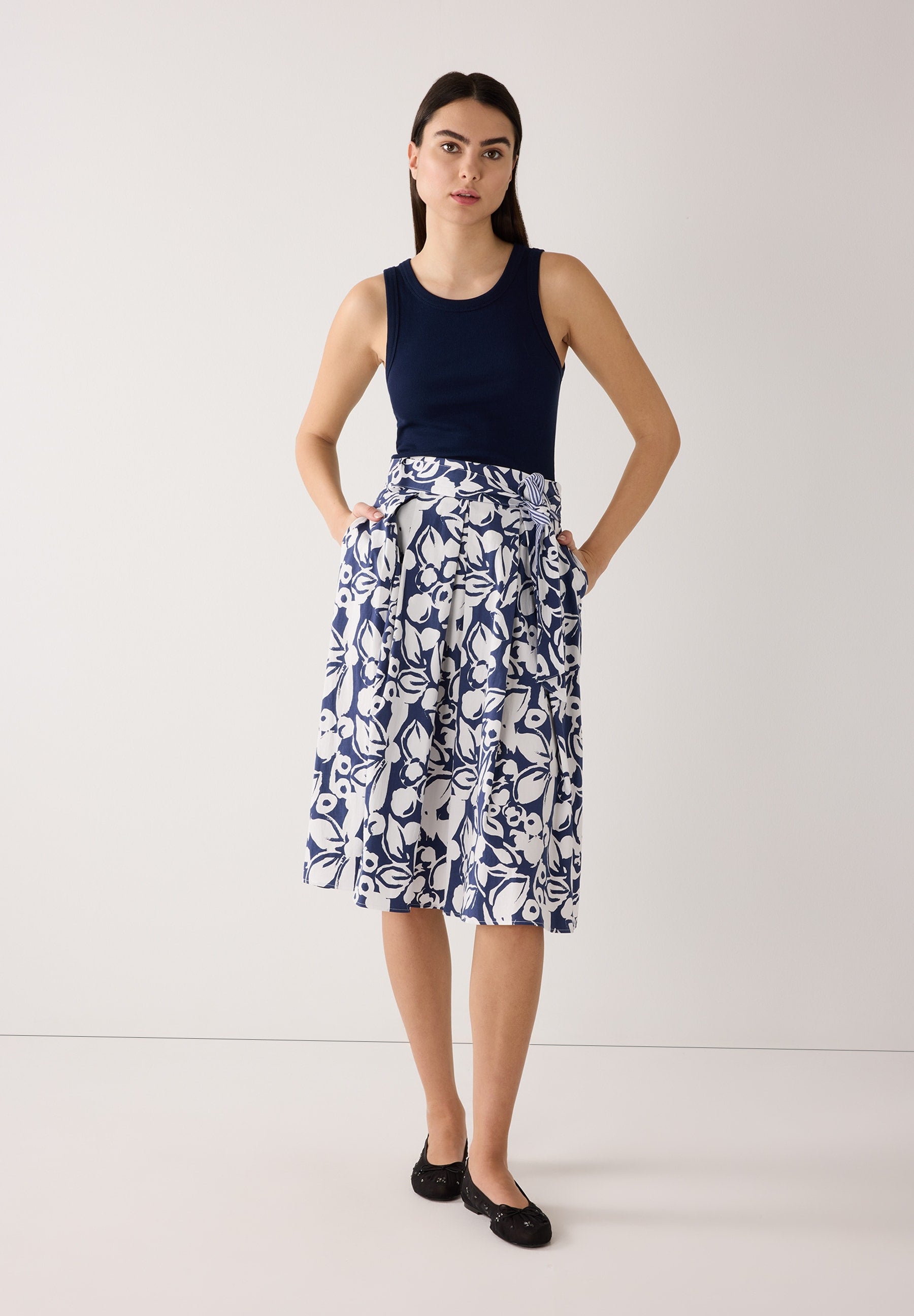 More & More Damen Tops Classic Bl