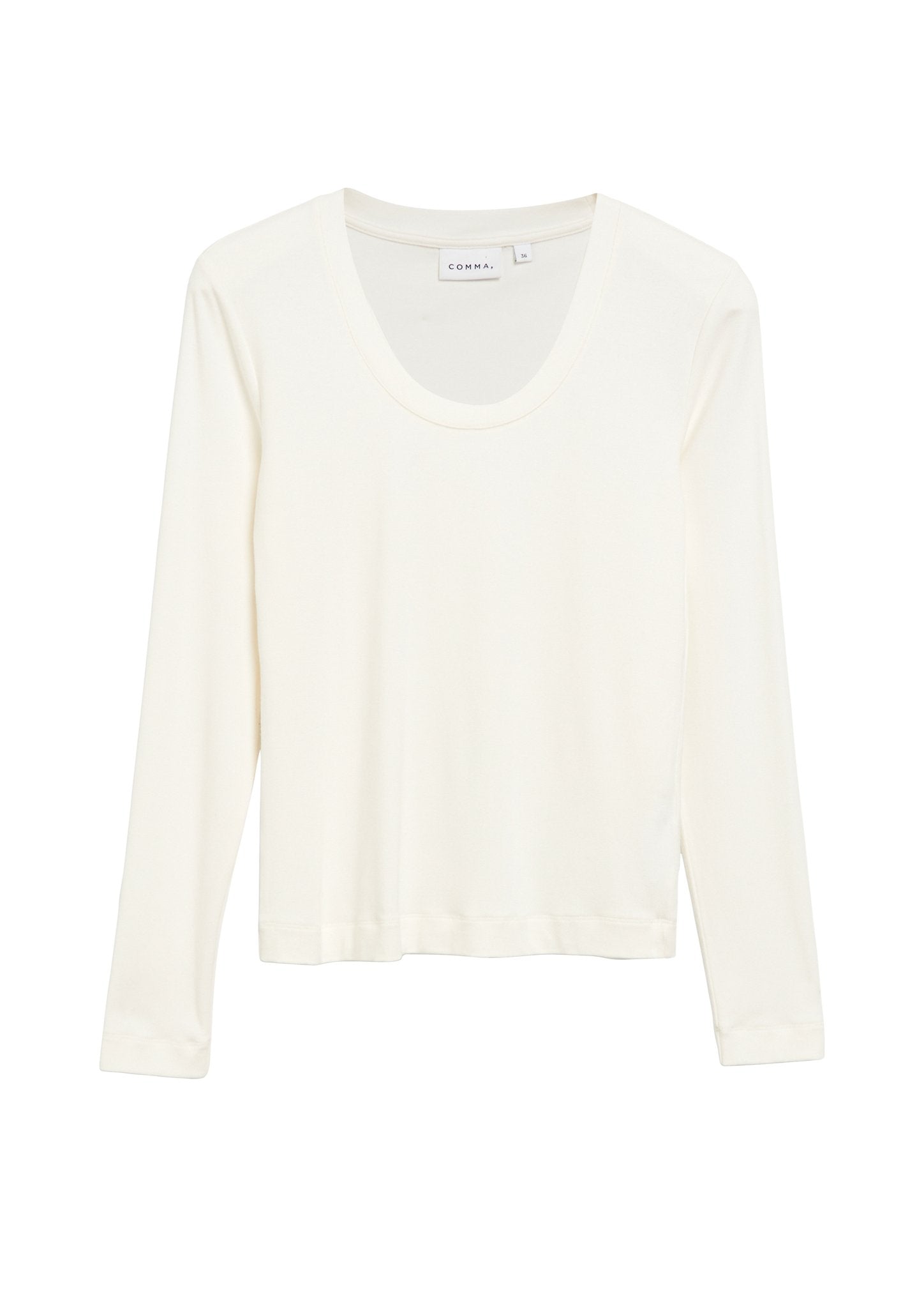 Comma Damen T-Shirts  White