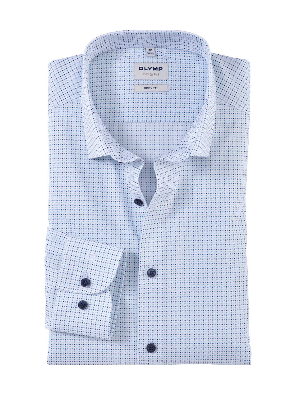 Olymp Herren Hemden lang Mint