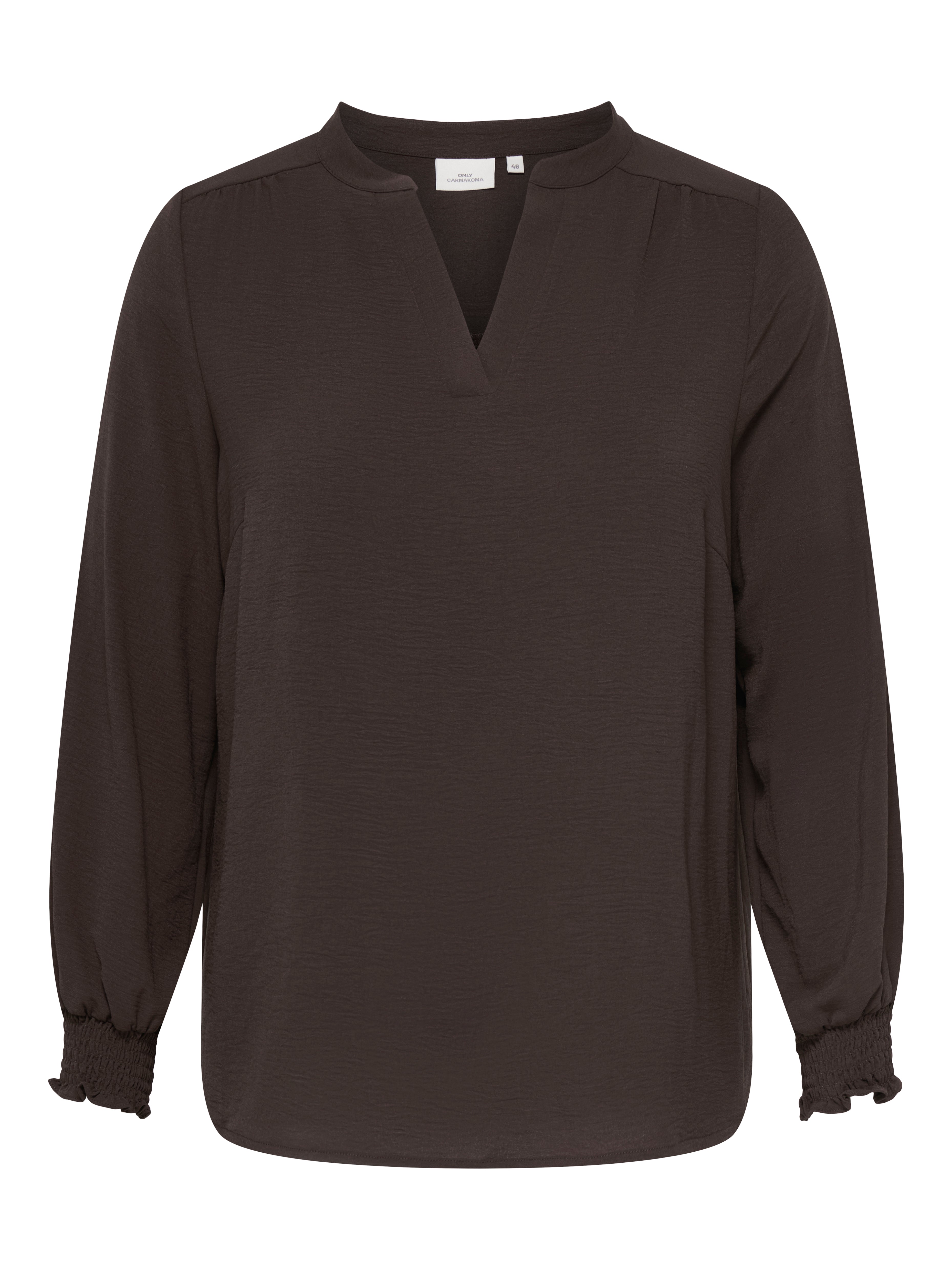 Only Carmakoma Damen T-Shirts Coffee Bean