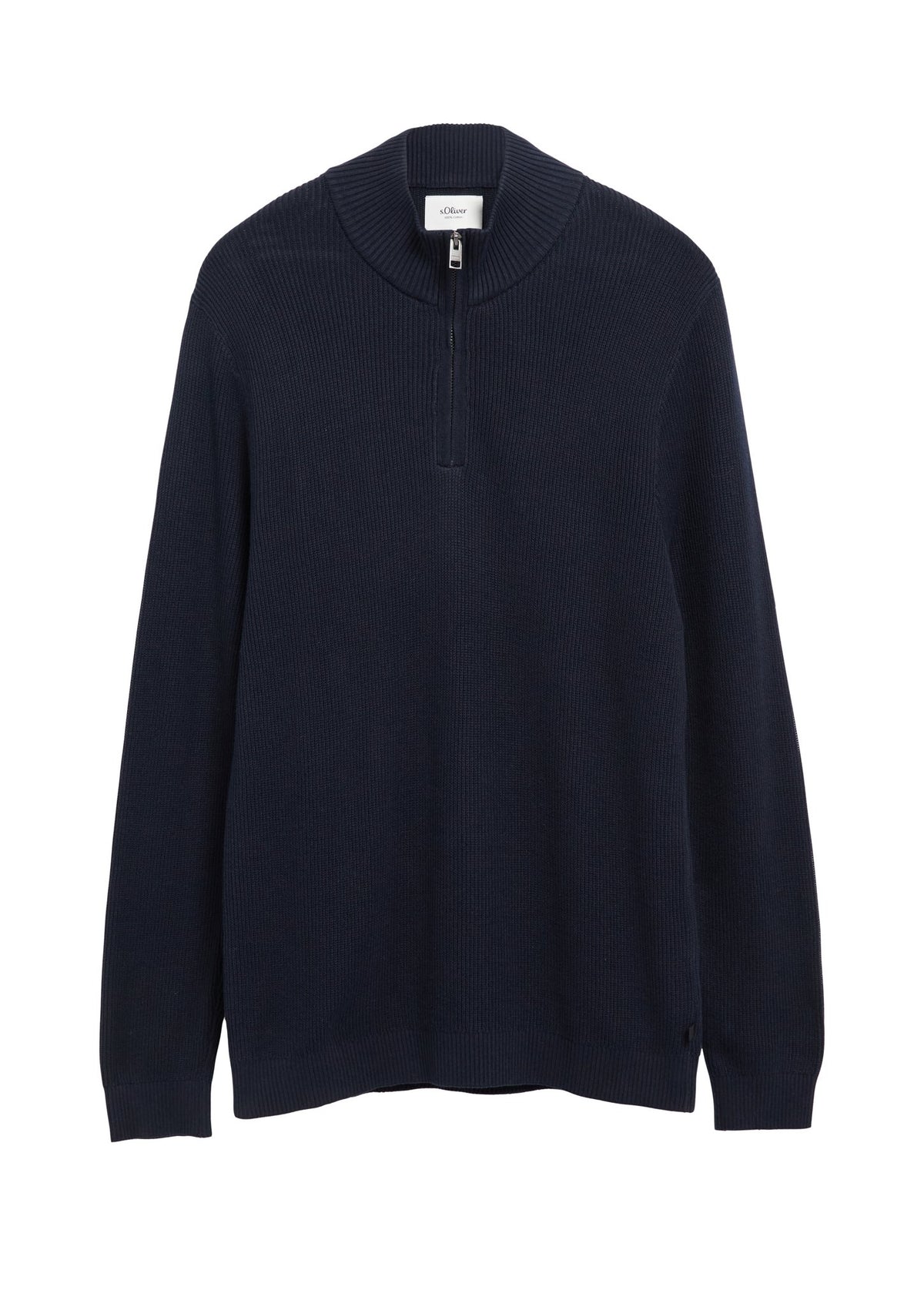 S. Oliver red Herren Pullover Blue