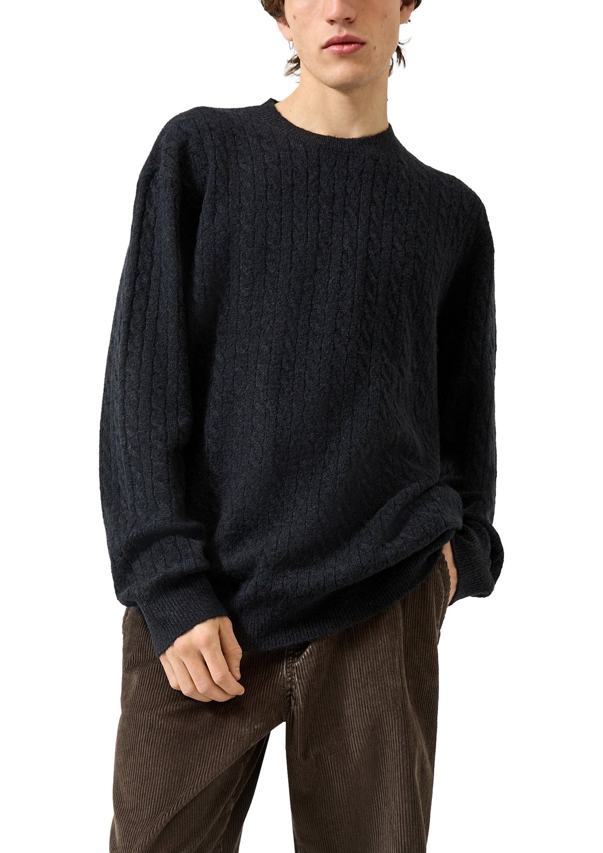 QS by S.Oliver Herren Pullover  Blue