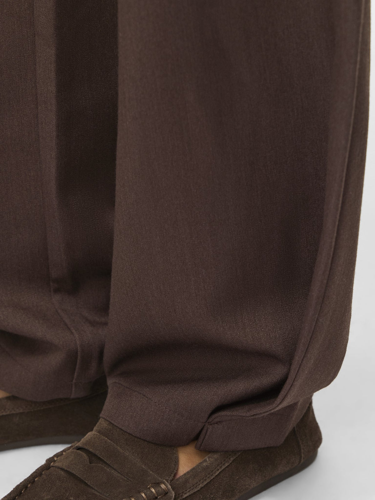 Vila Damen Hosen Coffee Bean/Mel