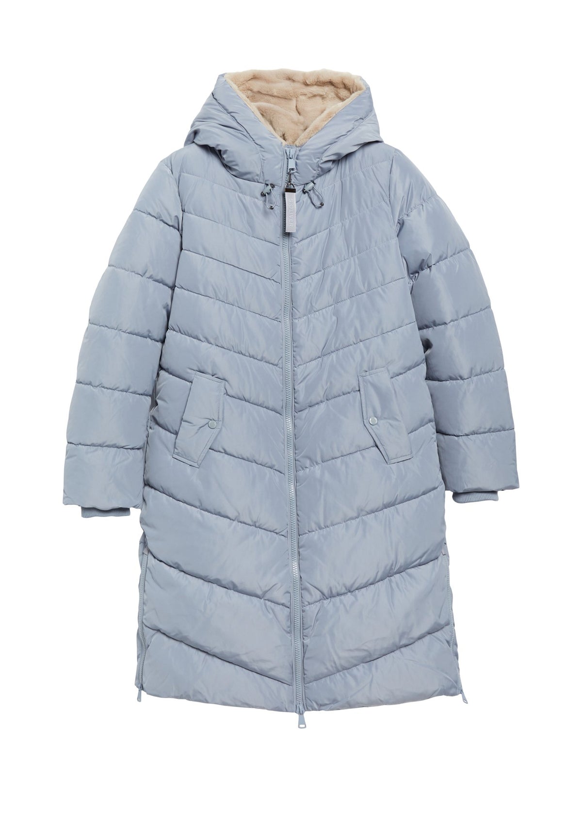 S. Oliver red Damen Mantel Grey/Black