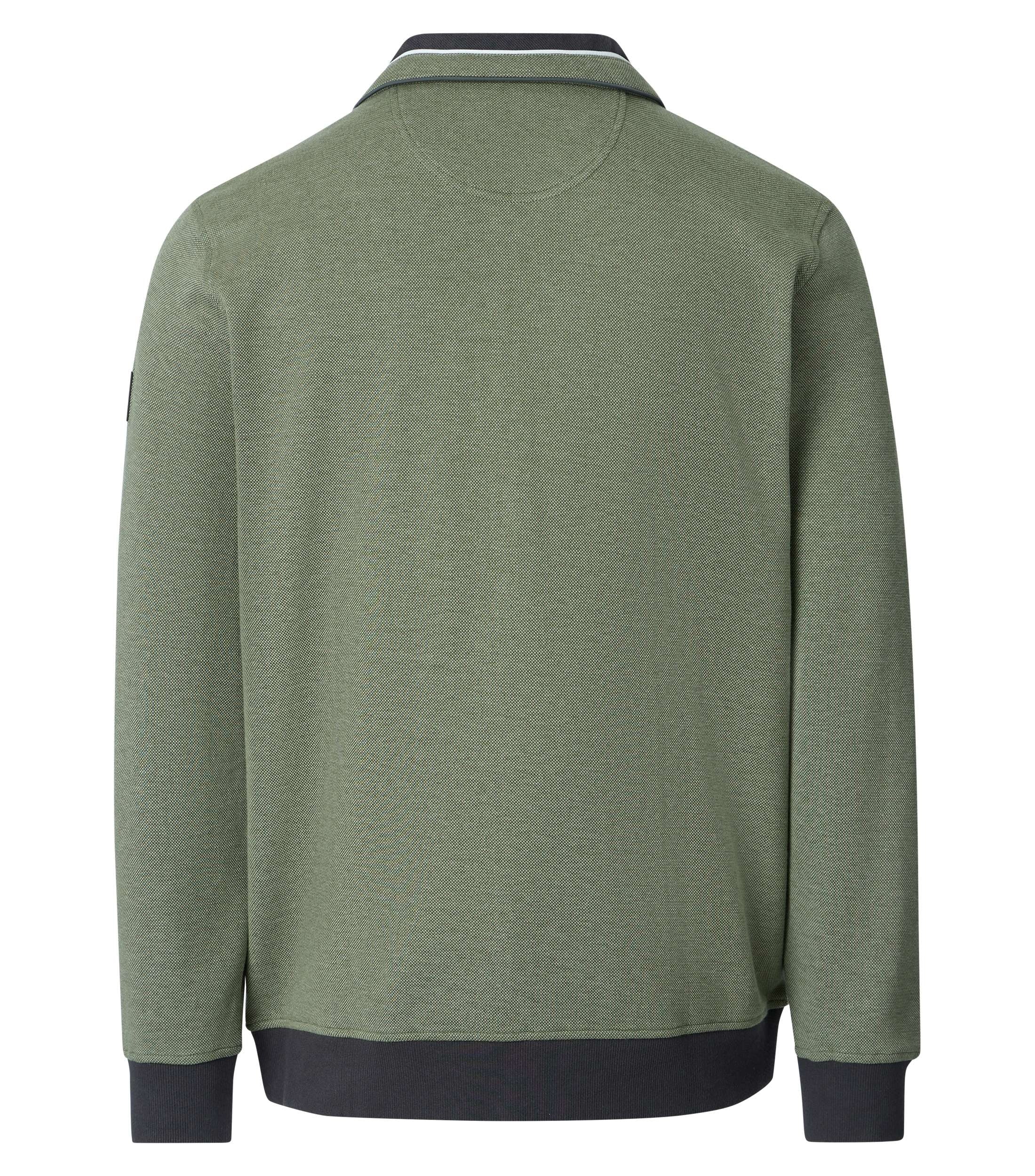 Casa Moda Herren Sweatjacken  Gruen