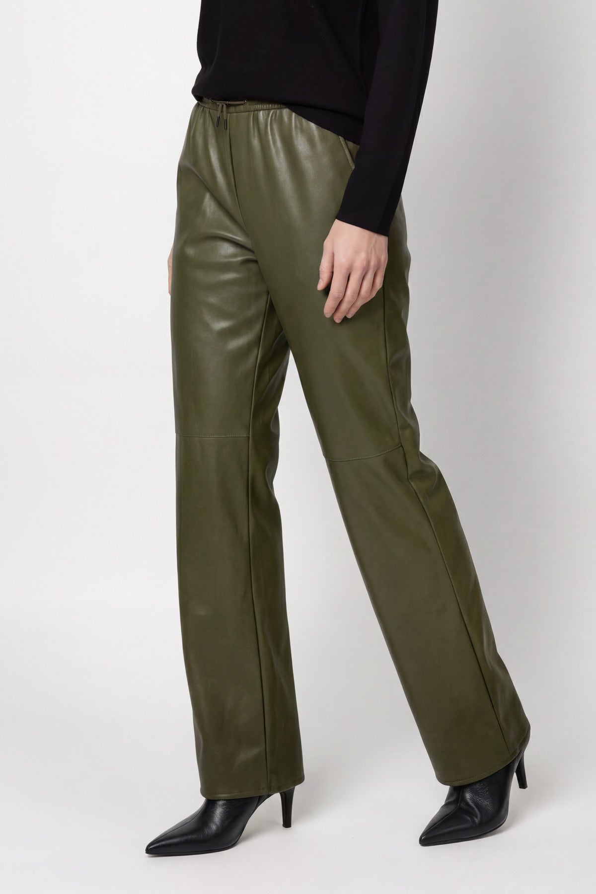 Monari Damen Hosen  Olive