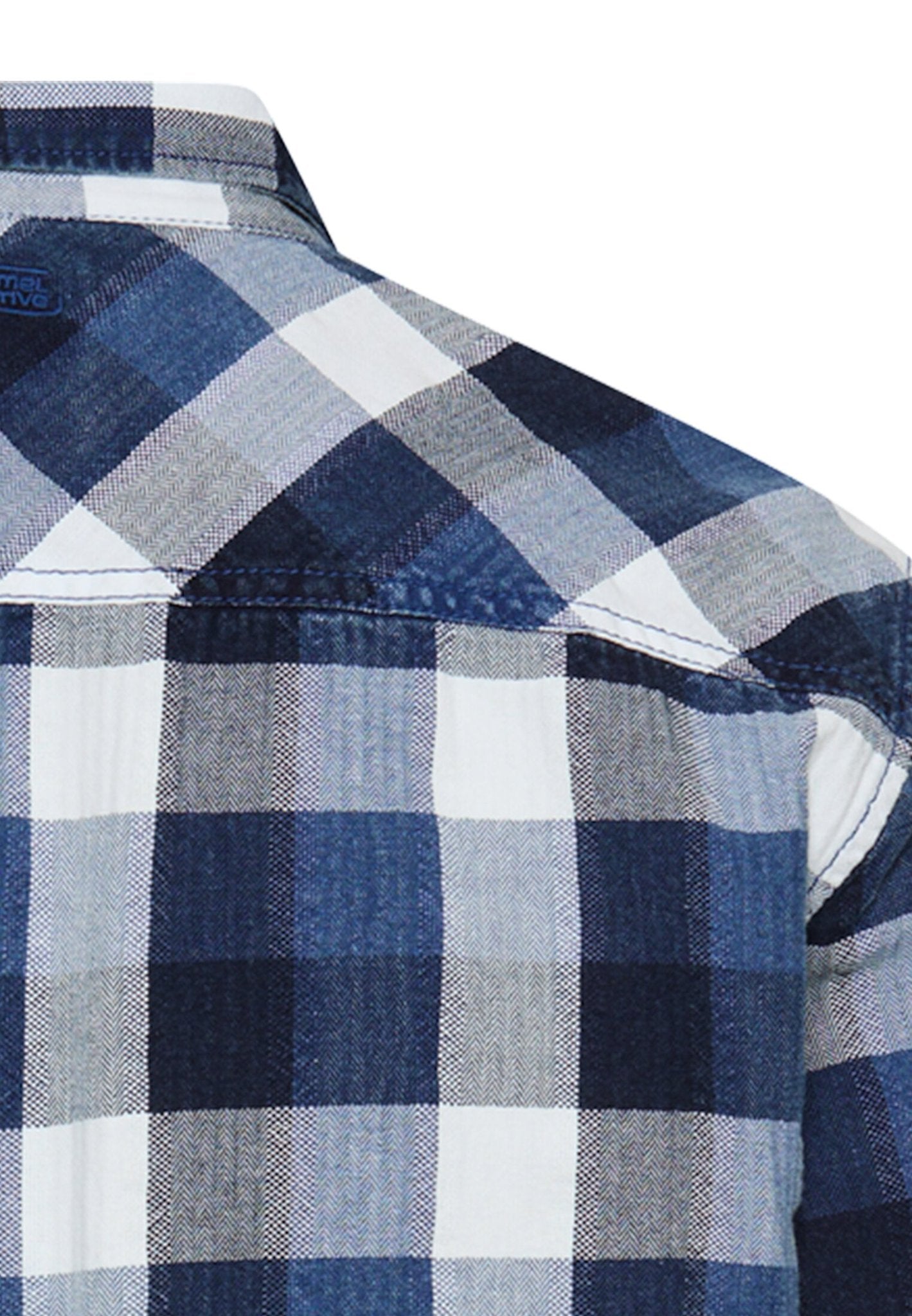Camel active Herren Hemden kurz  Indigo Blue