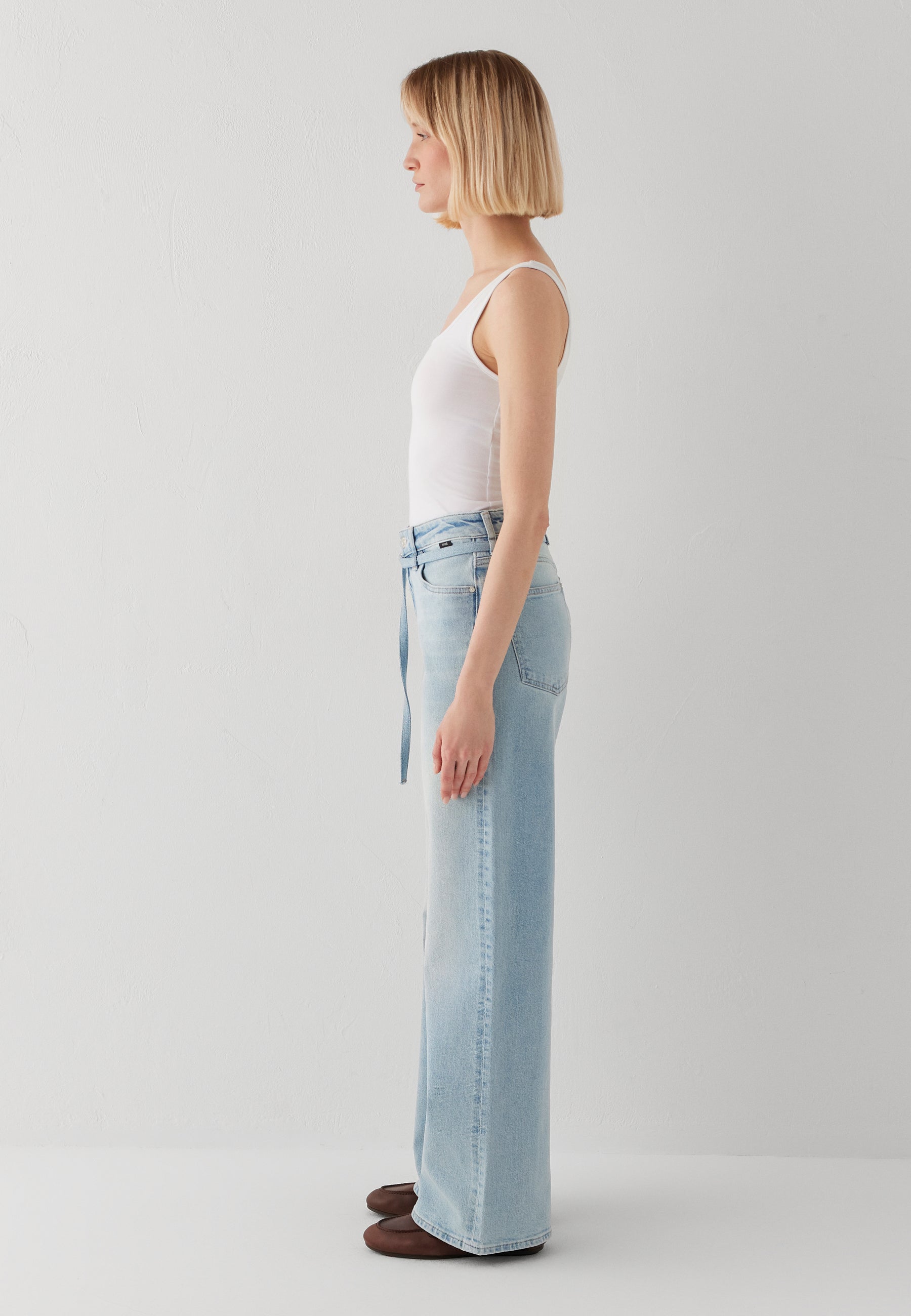 Mavi Damen Jeans Lt Brushed Deni