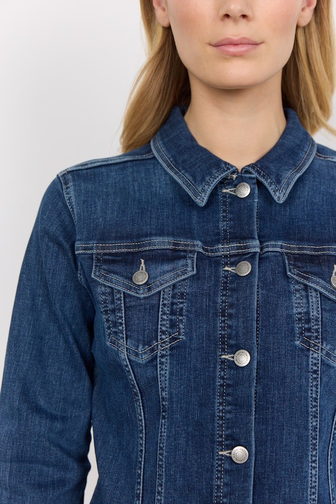 Soya Concept Damen Jacken Dark Blue Denim