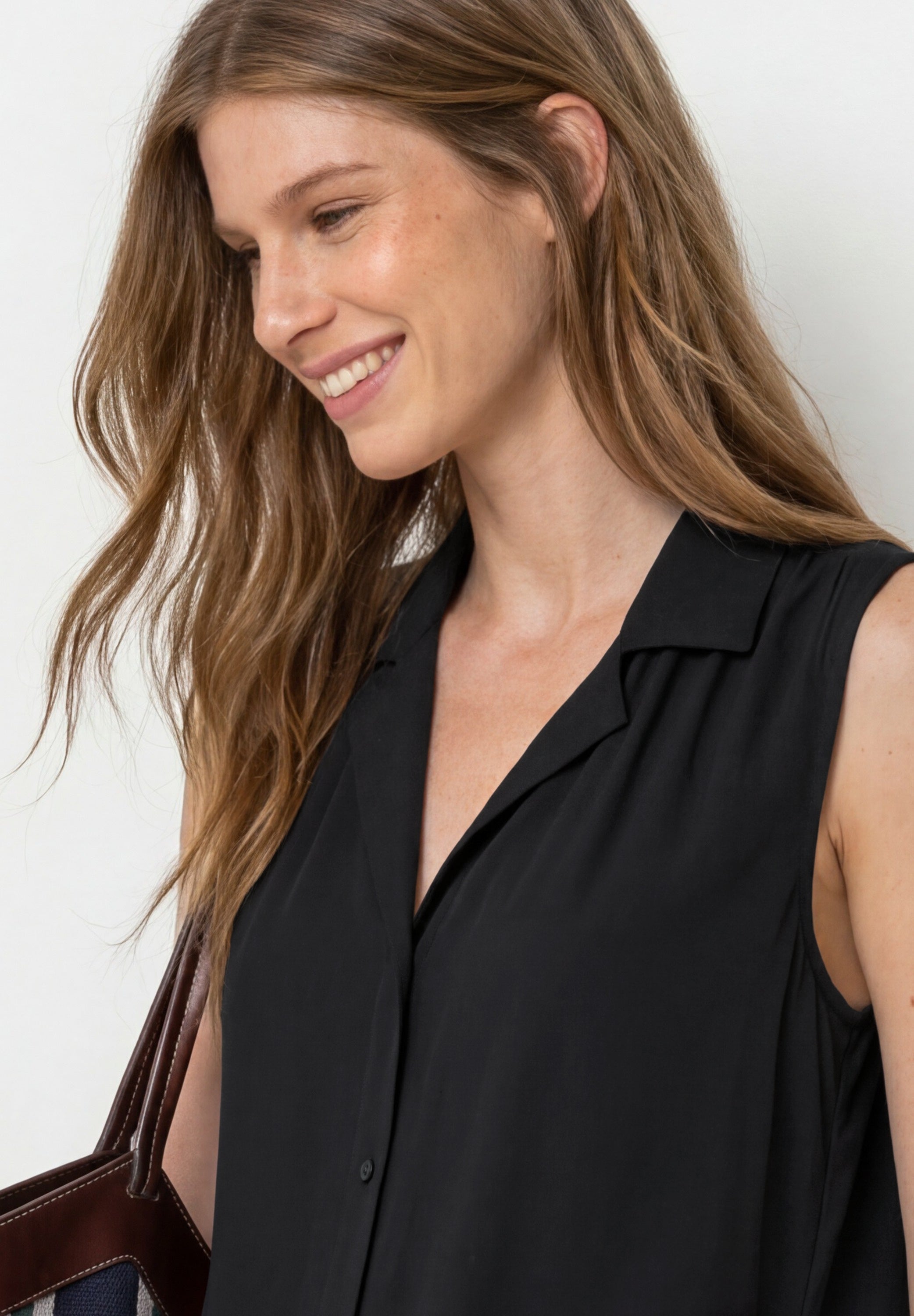 Street One Damen Blusen Black