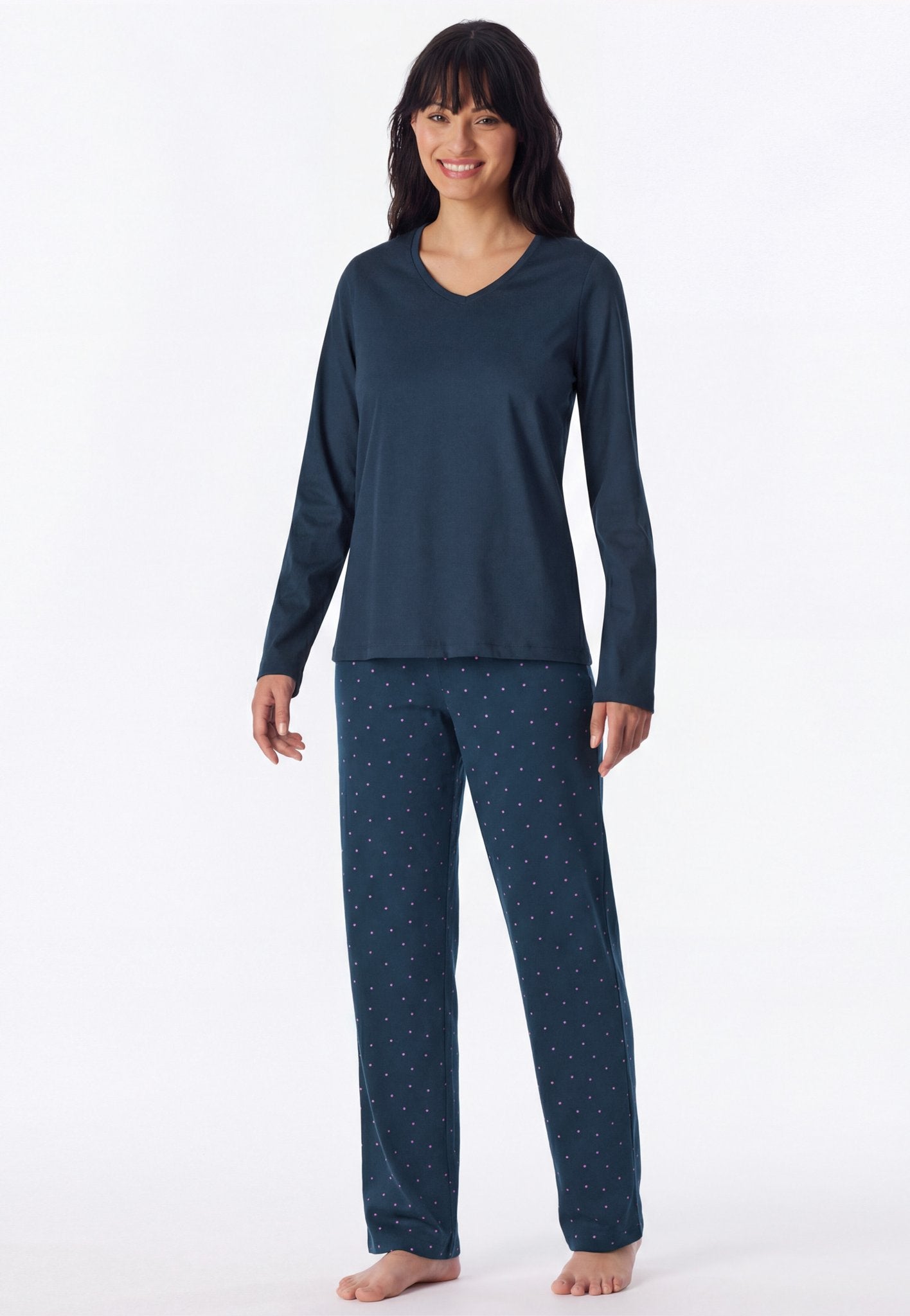 Schiesser Schlafanzug Deep Blue