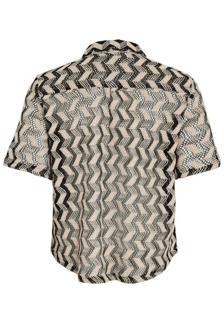 Vila Damen Blusen Black Beauty/Bi