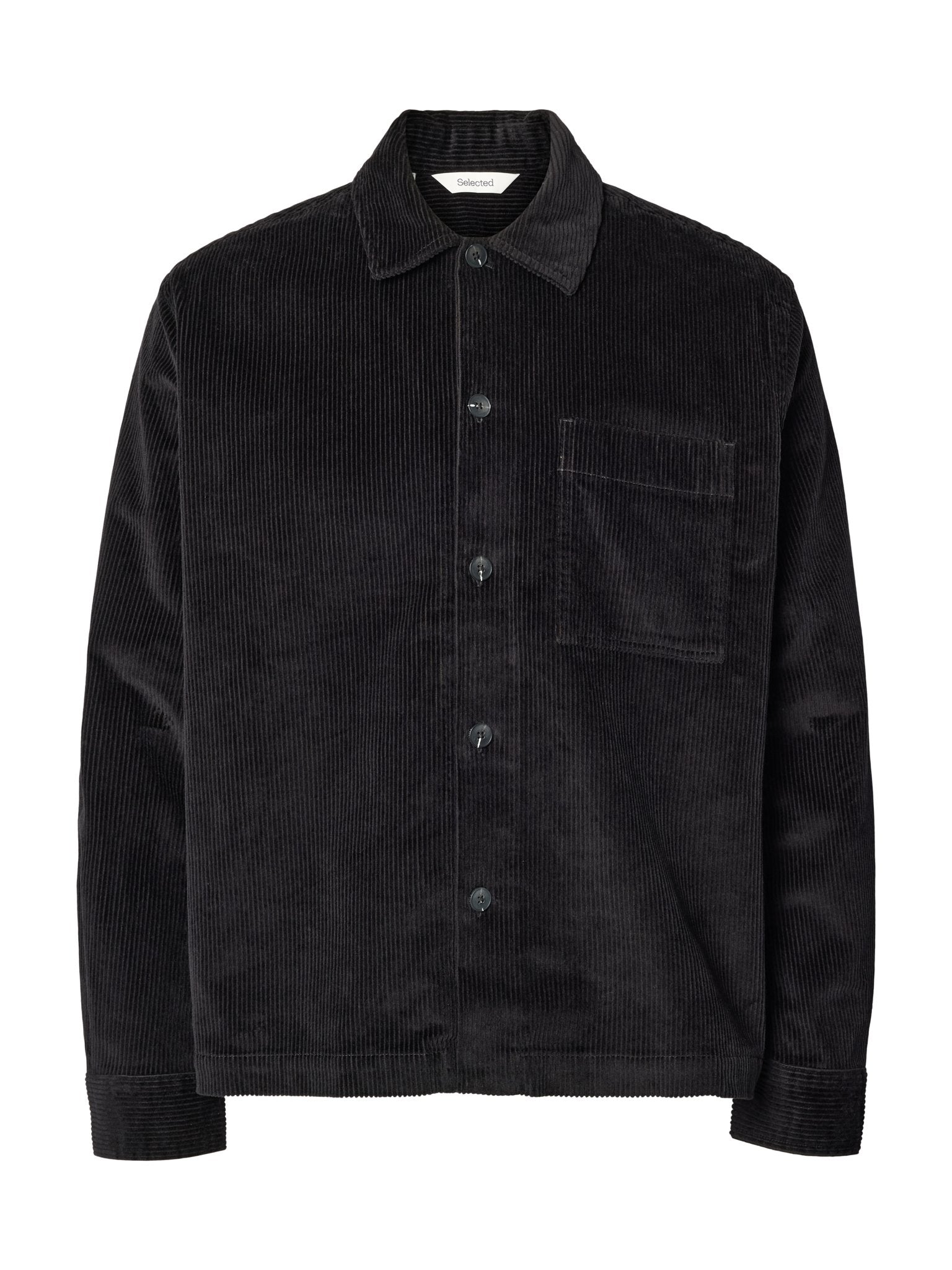 Selected homme Herren Hemden Black