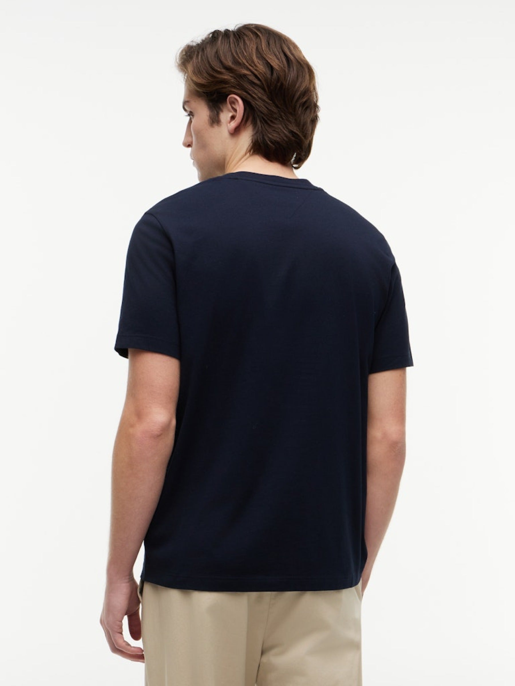 Tommy Hilfiger Herren T-Shirts kurz Dw Blue
