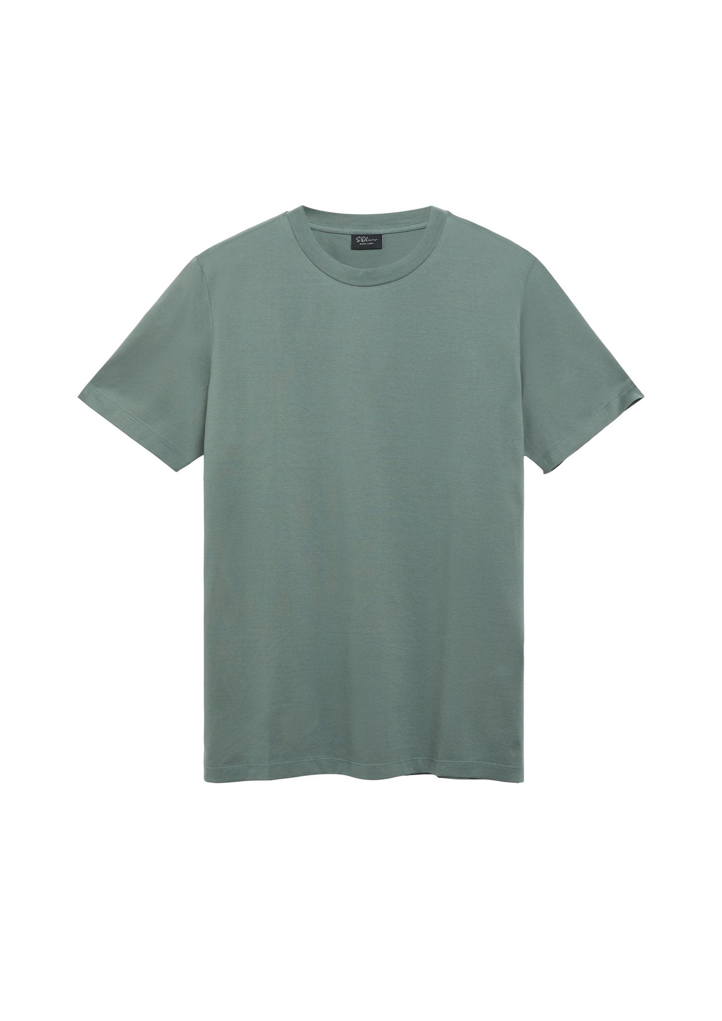 S. Oliver black Herren T-Shirts kurz  Blue Green