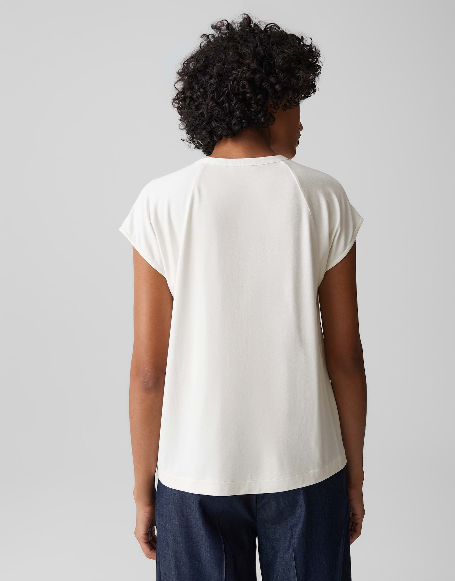 Opus Damen T-Shirts Light Cotton