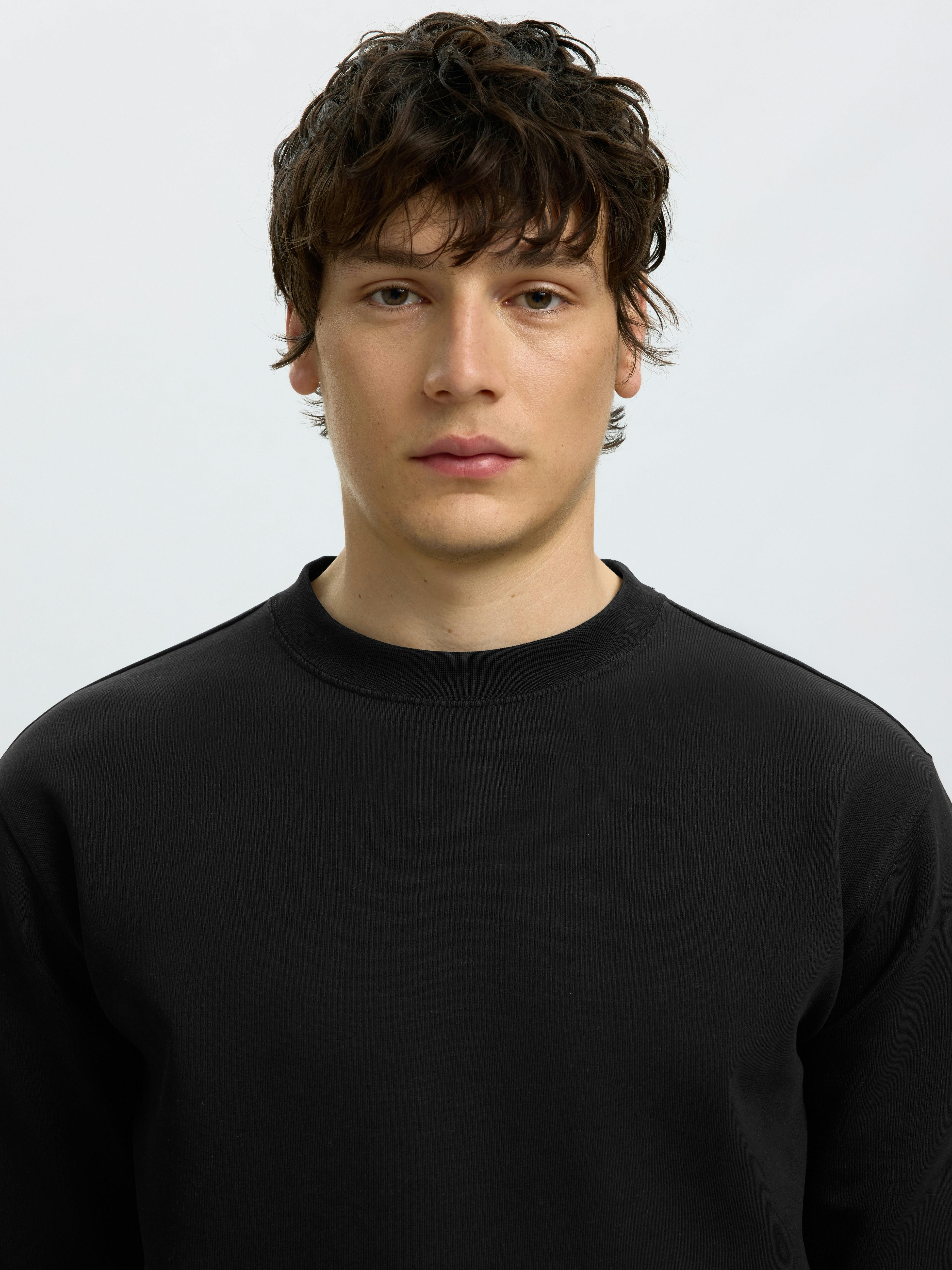 Selected homme Herren Sweatshirts Black