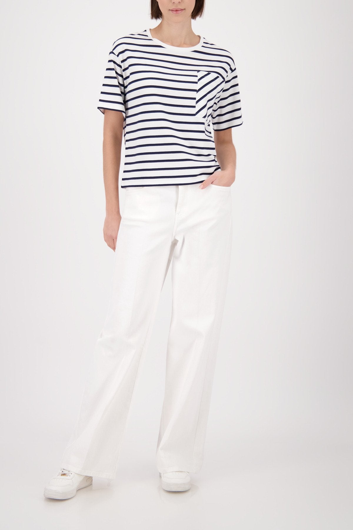 Monari Damen T-Shirts Marine Ring