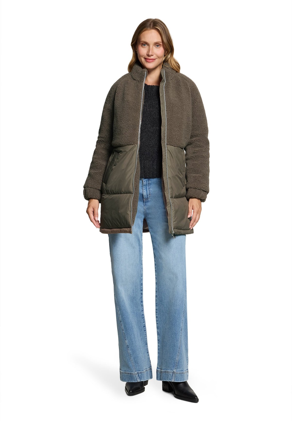 Cartoon Damen Jacken Bambus