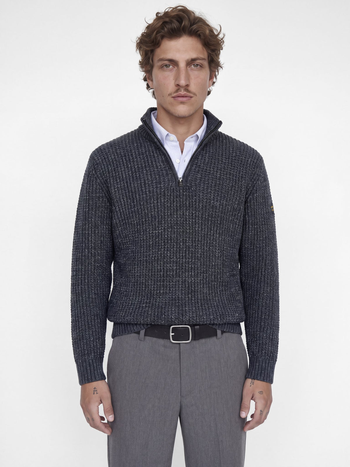 Jack & Jones Herren Pullover Navy Blazer/Twi