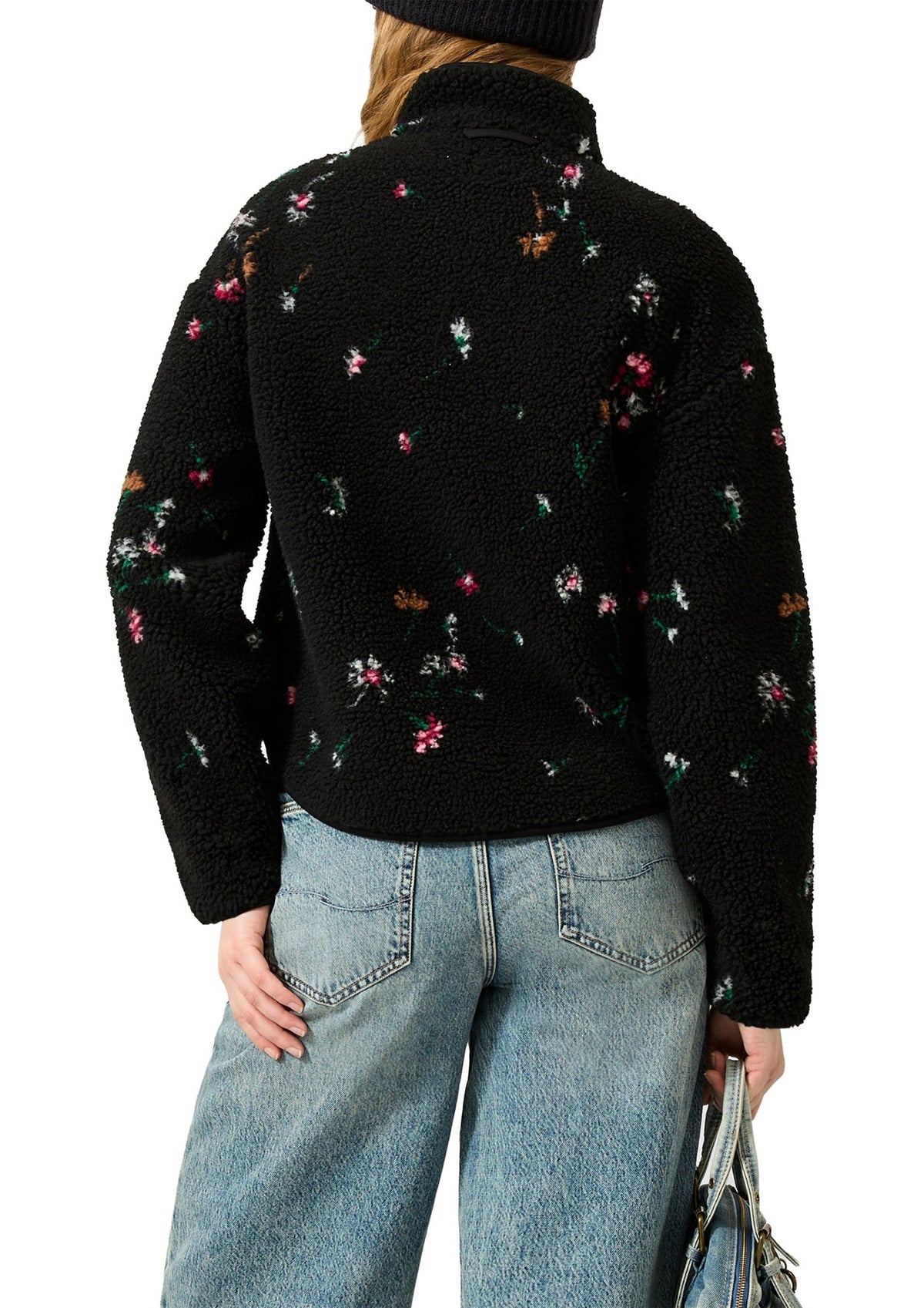 QS by S.Oliver Damen Sweatshirts A Grey/Black