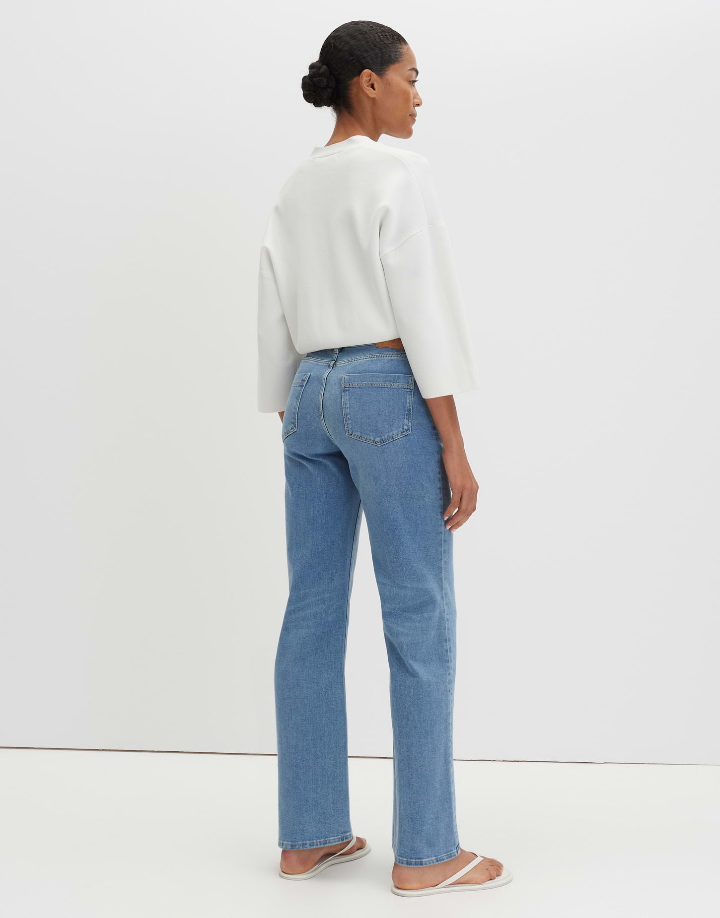 Someday Damen Jeans Mid Ocean Blue
