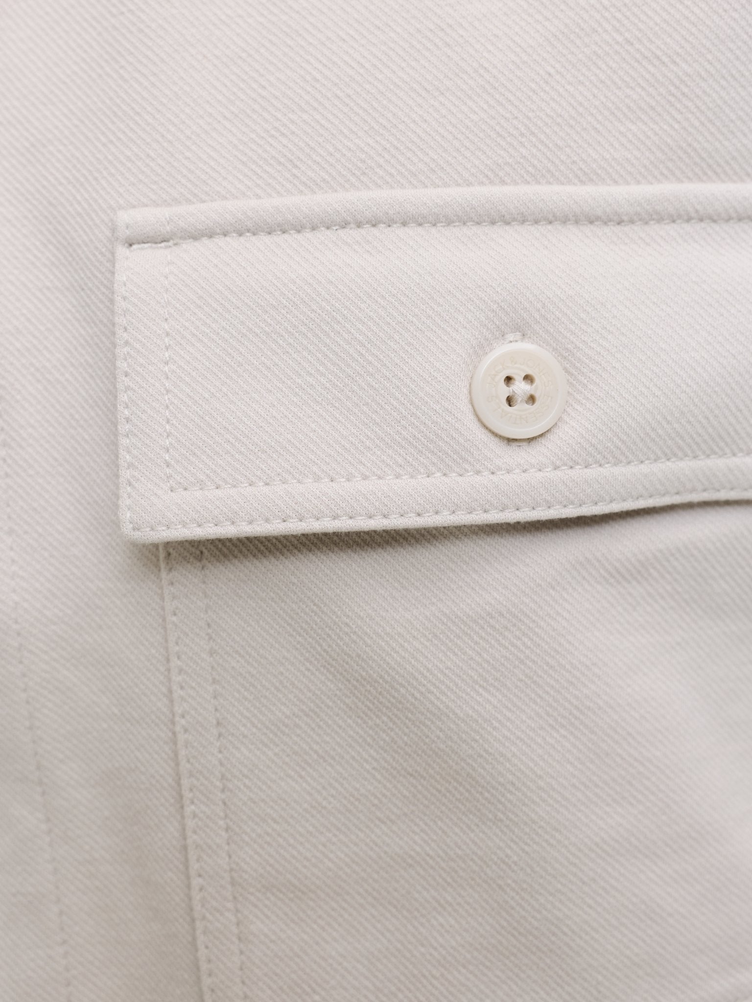 Jack & Jones Herren Hemden lang Moonbeam
